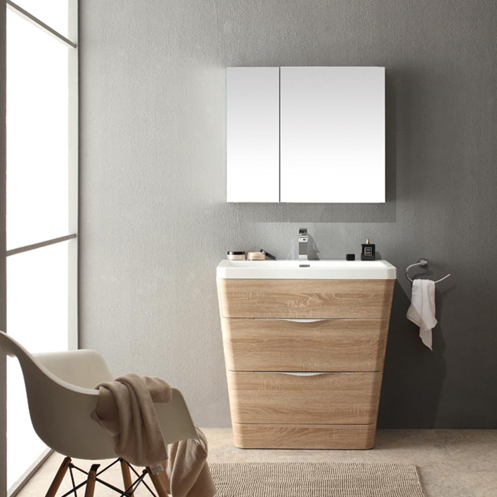 Fresca FVN8532WK Bath-Vanity-Combo - View #2
