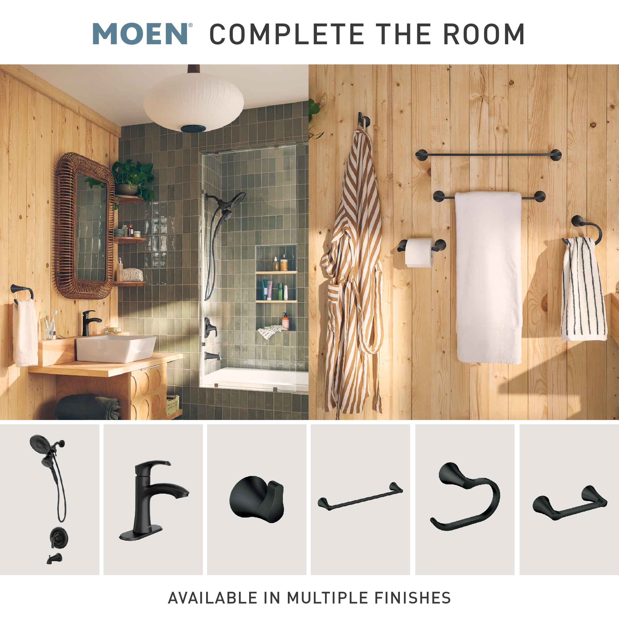 ⭐MOEN fashion GRAEDEN TUB & SHOWER FAUCET W/VALVE⭐⭐NEW IN BOX⭐⭐