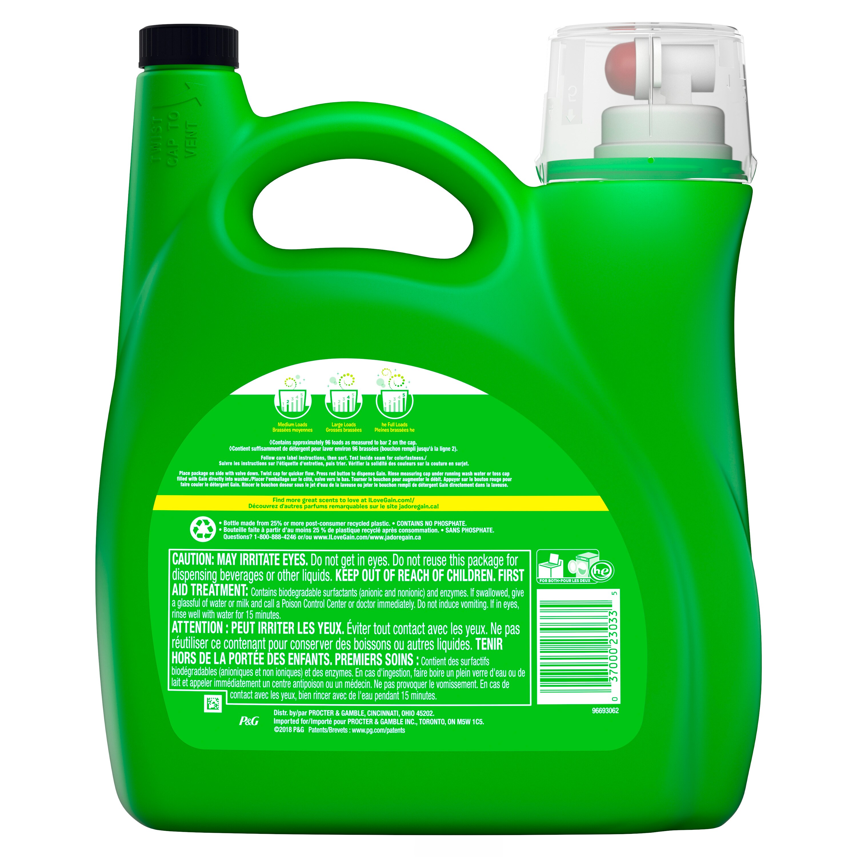 Gain 3700023033 Laundry-Detergent - View #2