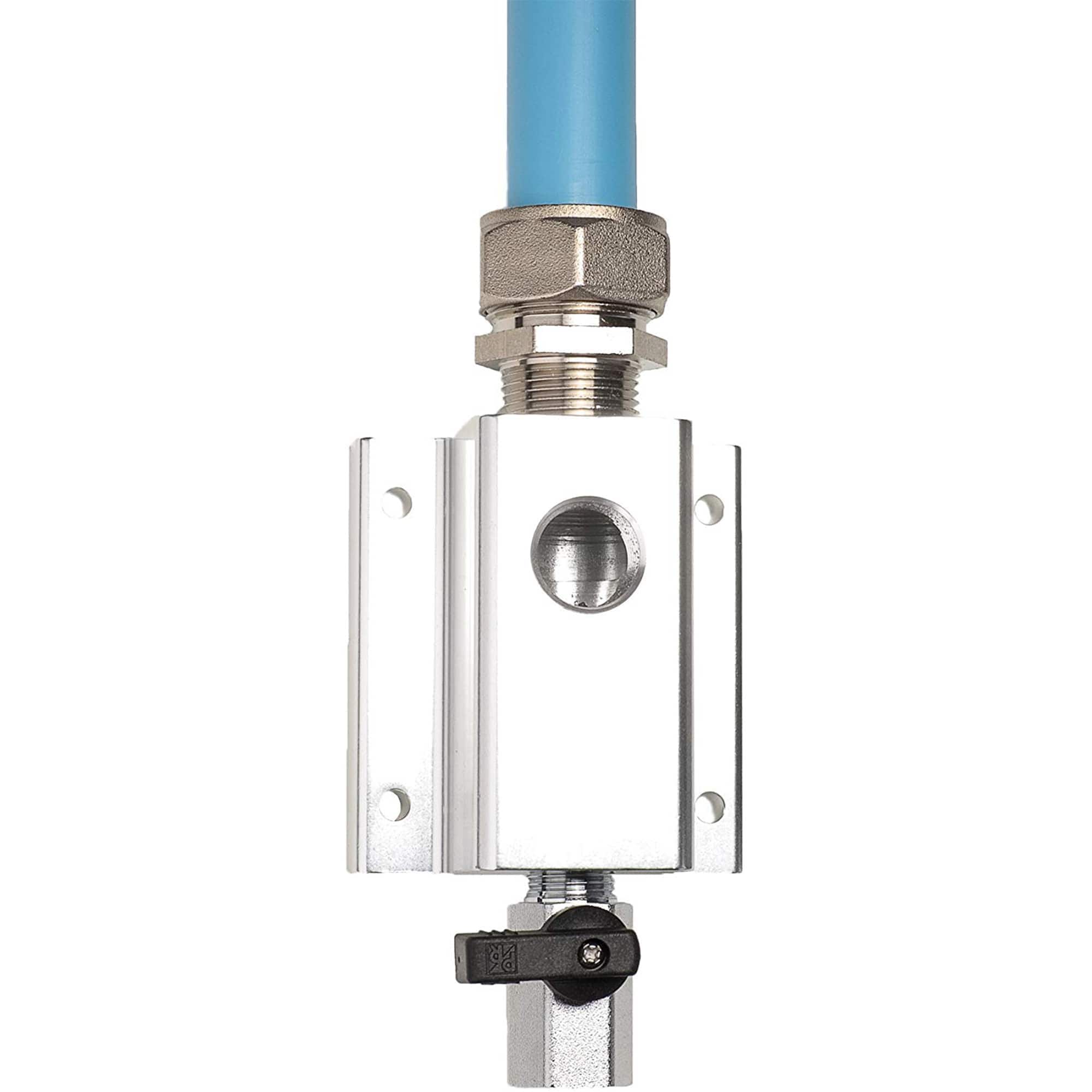 RapidAir 168384 M7510 3/4 Inch Compressed Air Hose Tubing Outlet Kit with 1/2 Inch NPT Outlet Port