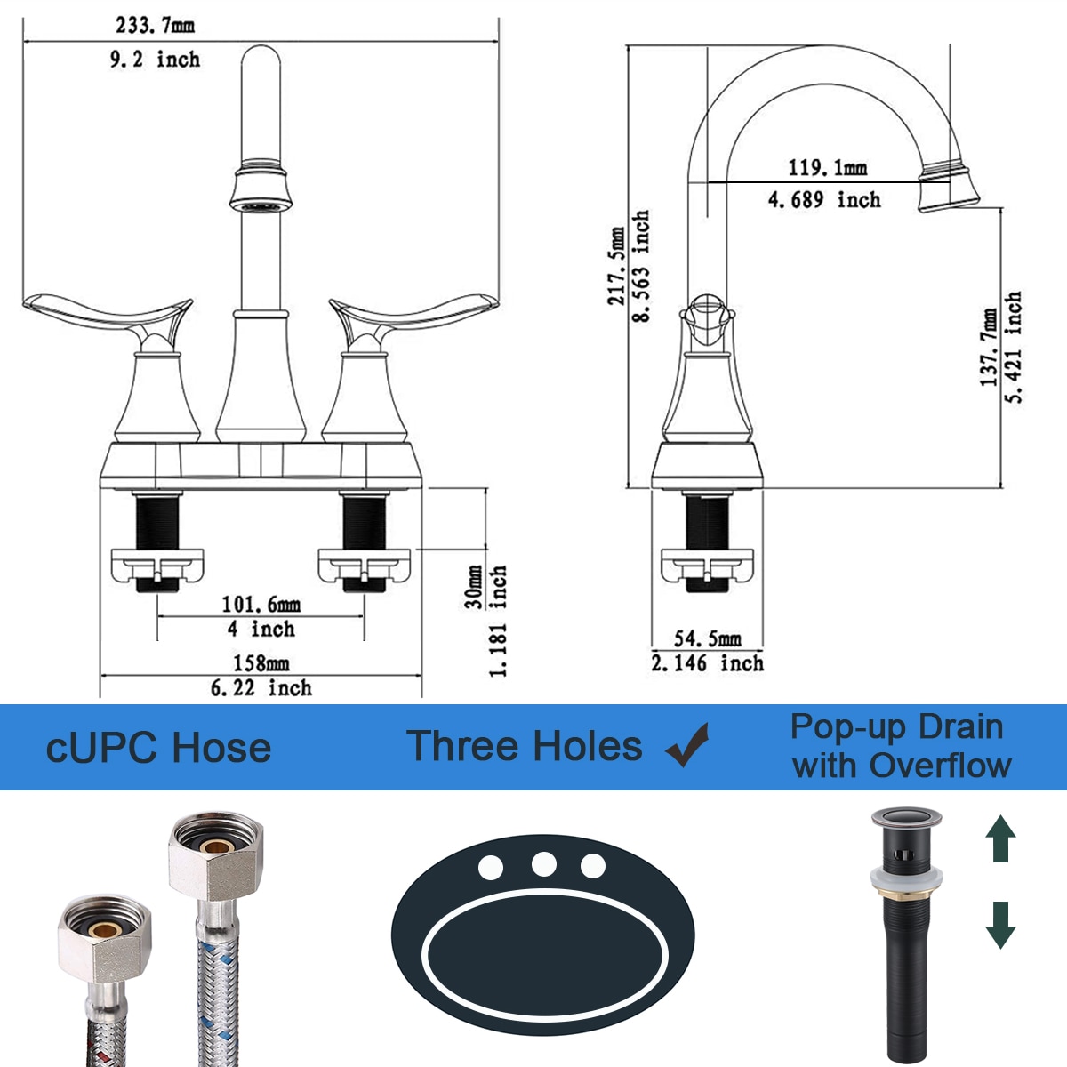 AAZJ NBC-CM64229 Lavatory-Faucets - View #10