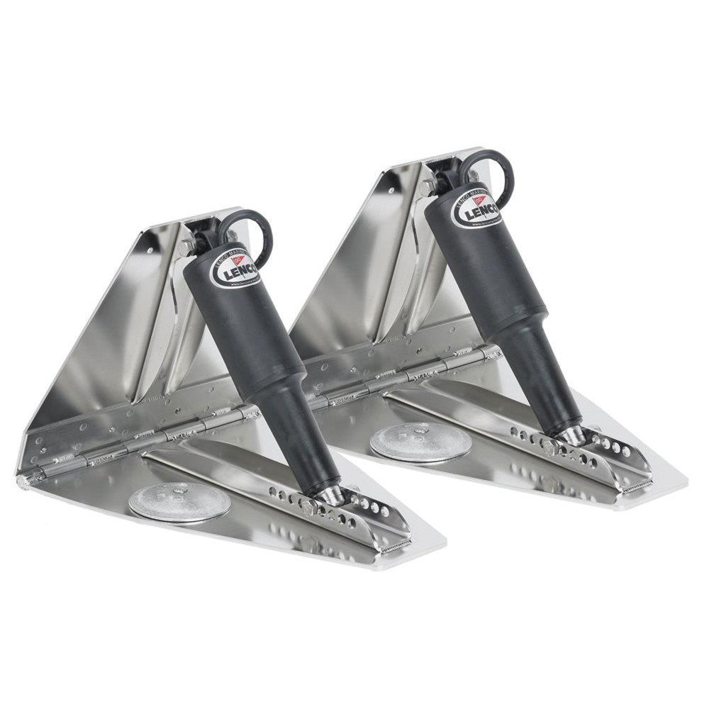 Lenco Marine 15049-101 High Performance 12 Volt Trim Tab Kit- Single Actuator, 18-in by 12-in