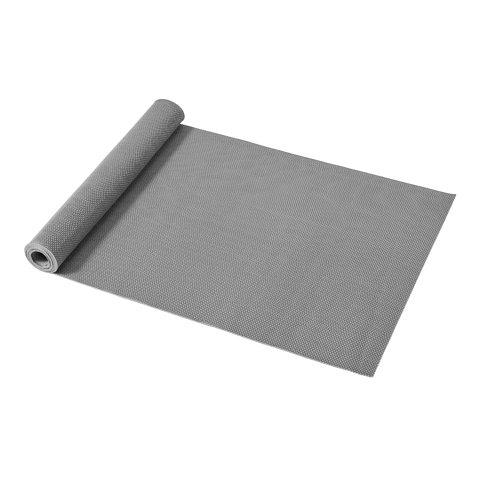 VEVOR Drainage Mat 3 x 10 ft PVC Non Slip Commercial Floor Mat Wet Area Water Drain Splash Matting Hollow Doormat Roll for Outdoor Indoor Restaurant Swimming Pool Patio Bathroom Washroom Gray #SCYTSPSDYTS317213V0
