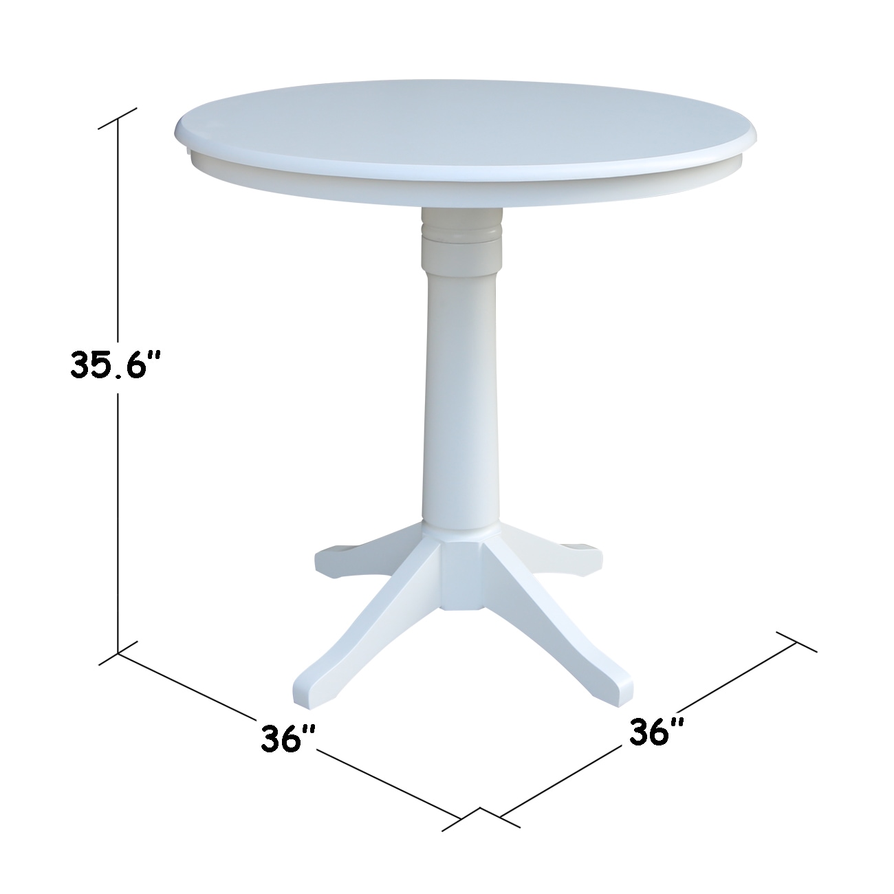 International Concepts K08-36RT-27B-S6132 Dining-Sets - View #7