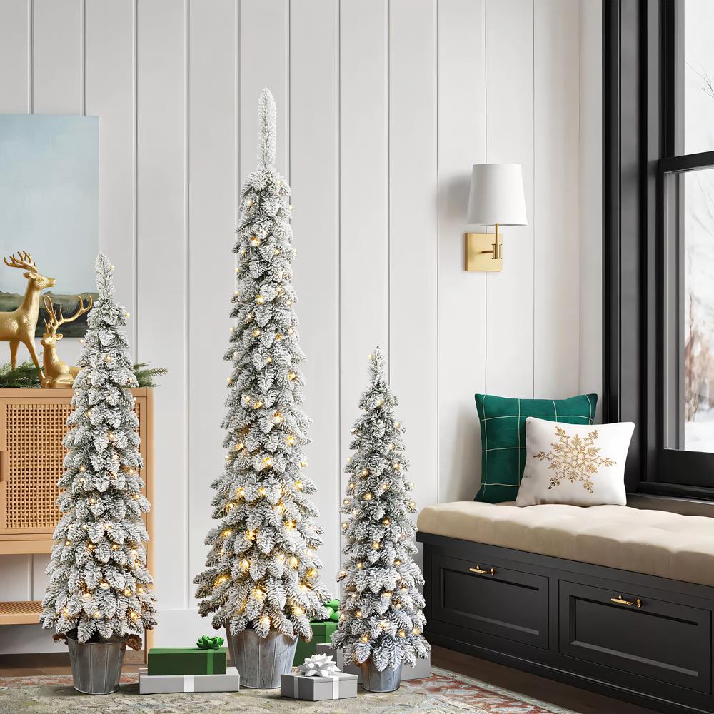 LuxenHome WHAP2047 Artificial-Christmas-Trees - View #4