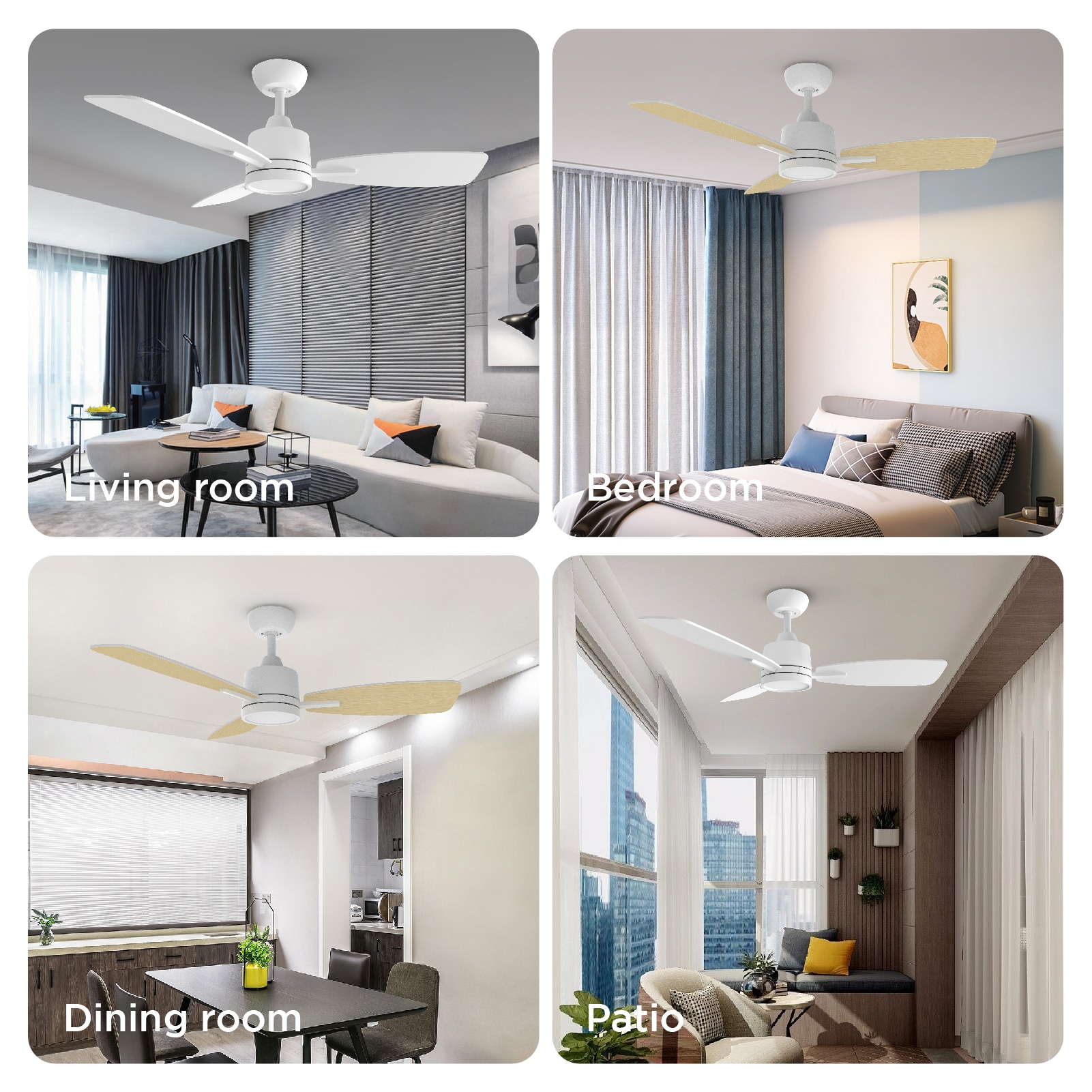 TALOYA TLY42-WE-3D-S3 Ceiling-Fans - View #7