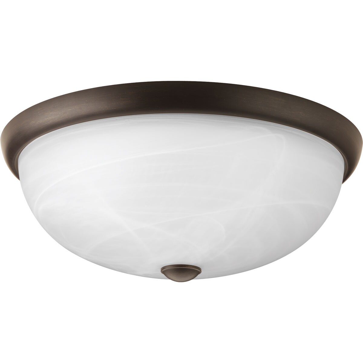 Progress Lighting P3804-20WB Random Antique Bronze Flush Mount Light