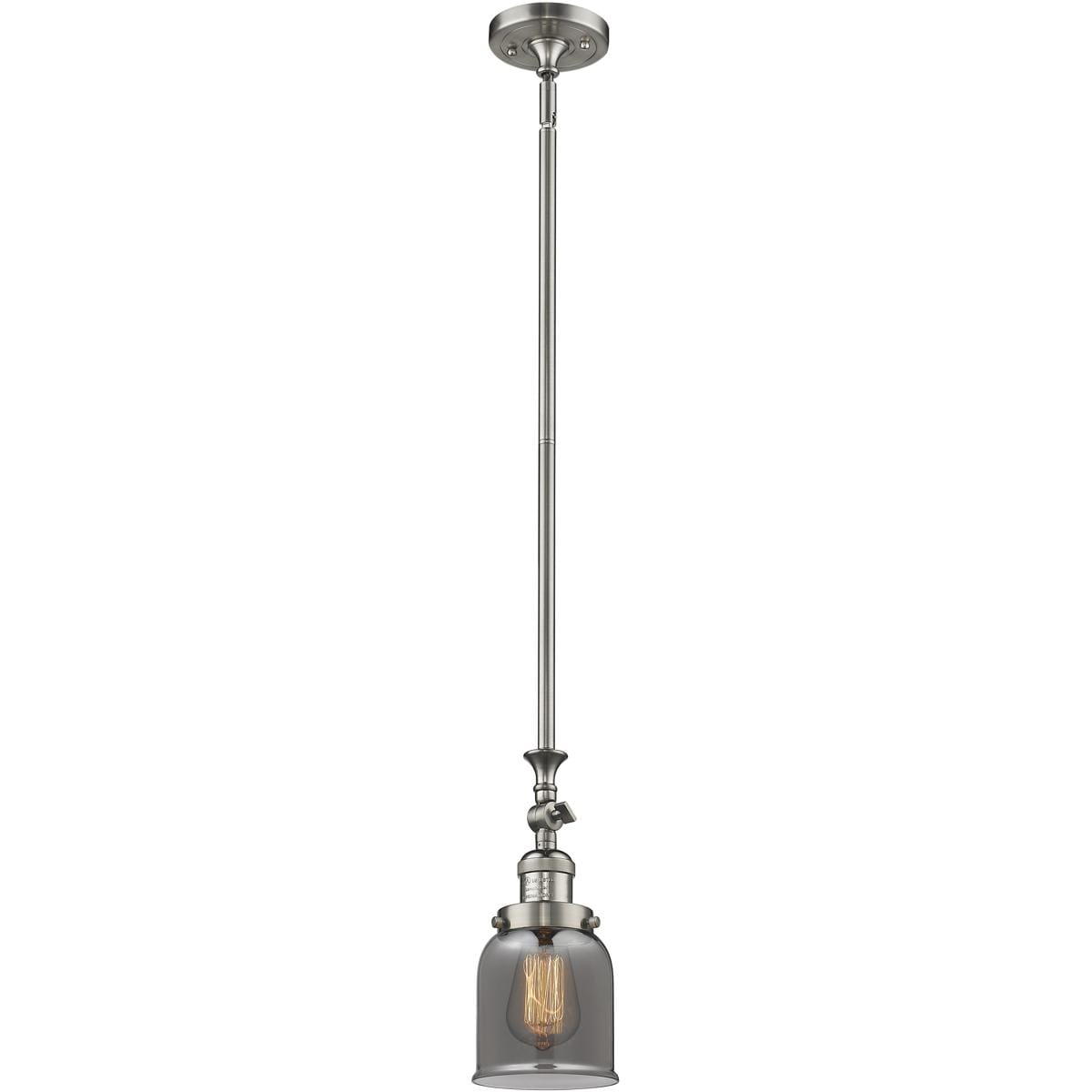 Innovations Lighting 1358216 206-SN-G53-LED Franklin Restoration Bell Mini Pendant