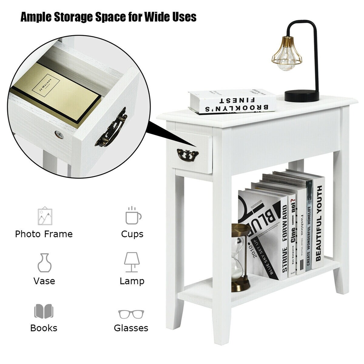 Costway CSHY000671 nightstands - View #10