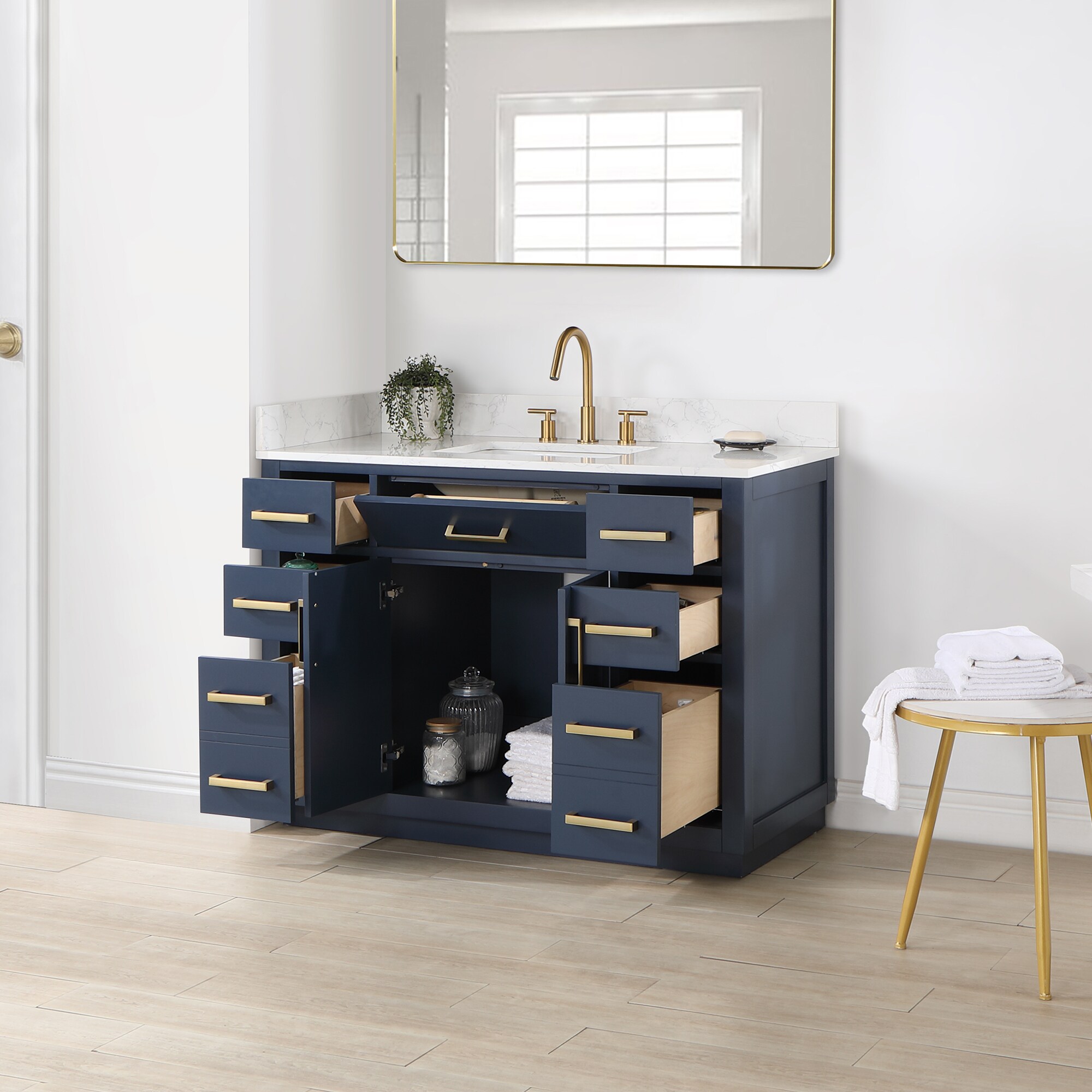 Altair 557048-RB-GW-NM Bath-Vanity-Combo - View #3