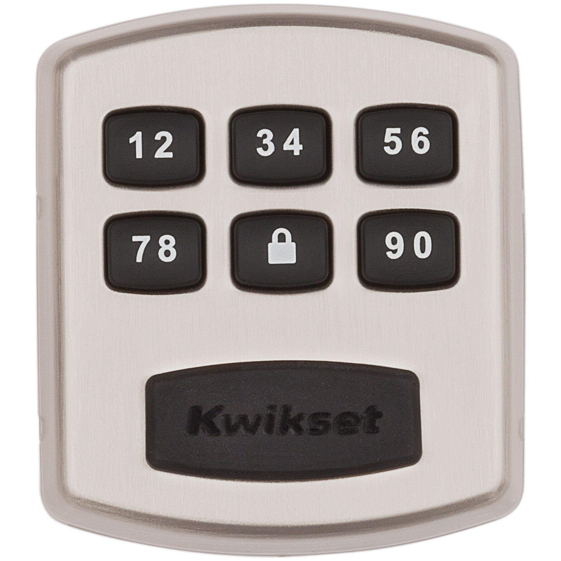 Kwikset 905 Keywayless Satin Nickel Electronic Deadbolt 905 15 CP RCAL ...