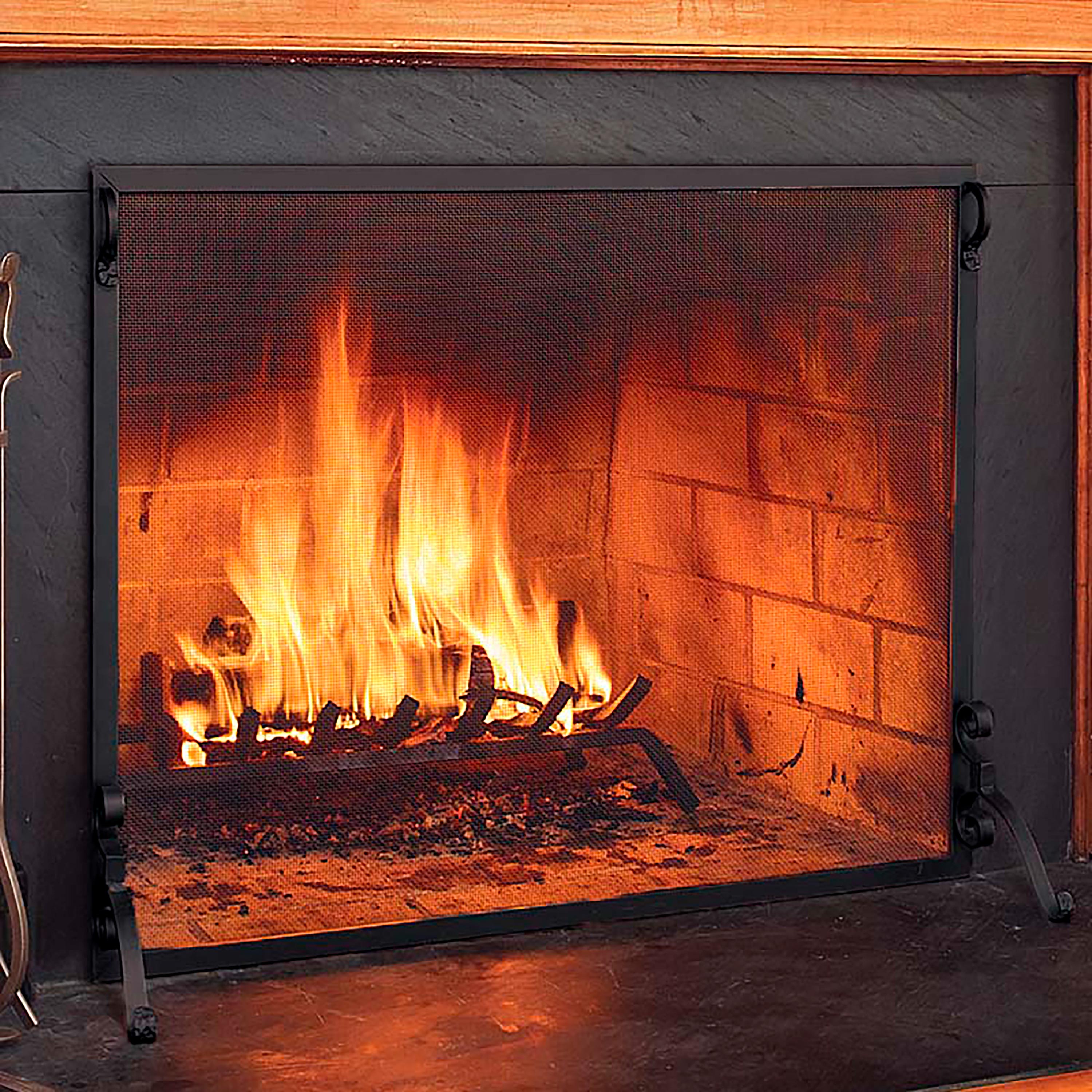 Evergreen 36159 BRZ Glass-Fireplace-Doors - View #3