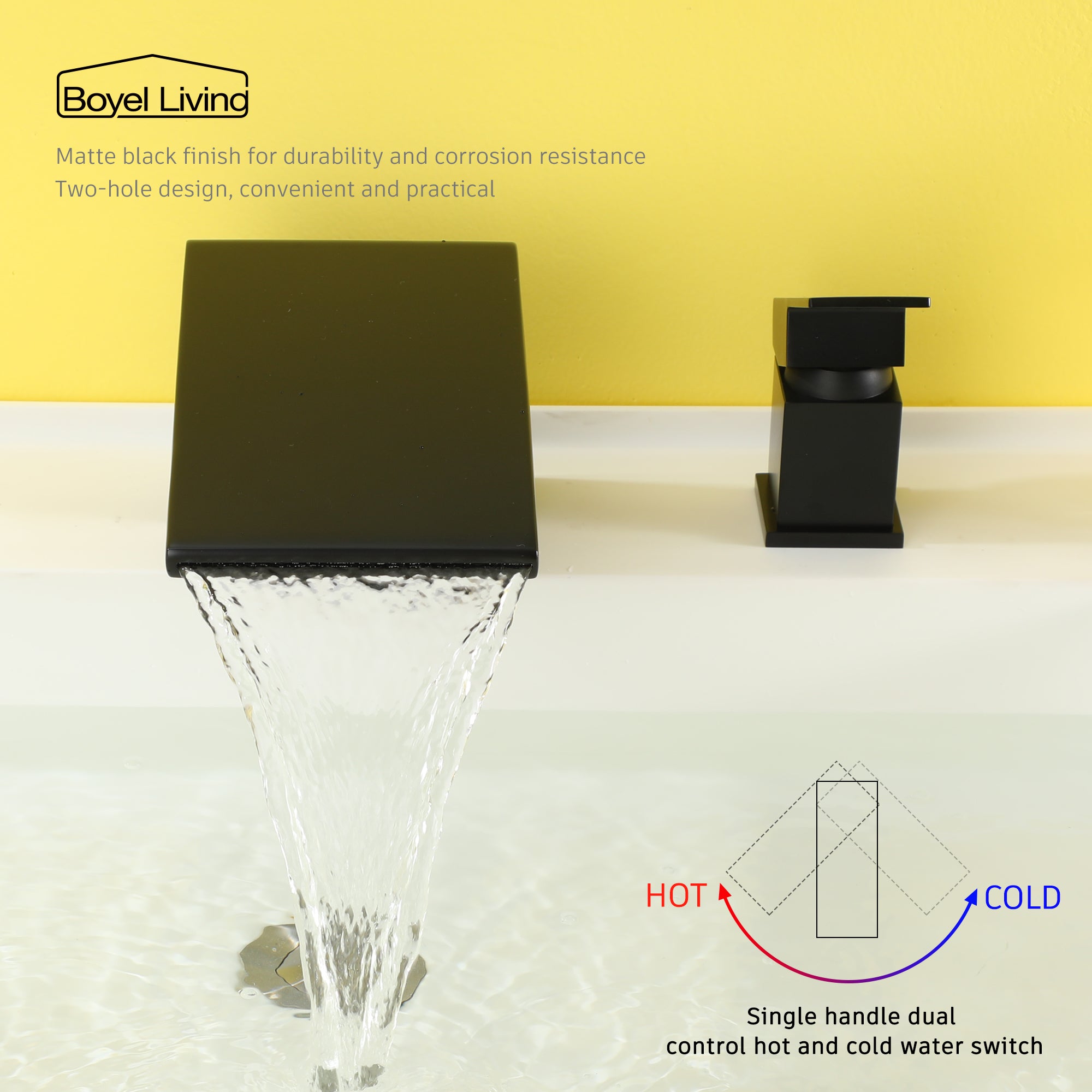 Boyel Living BL-1613B Roman-Tub-Faucets - View #6