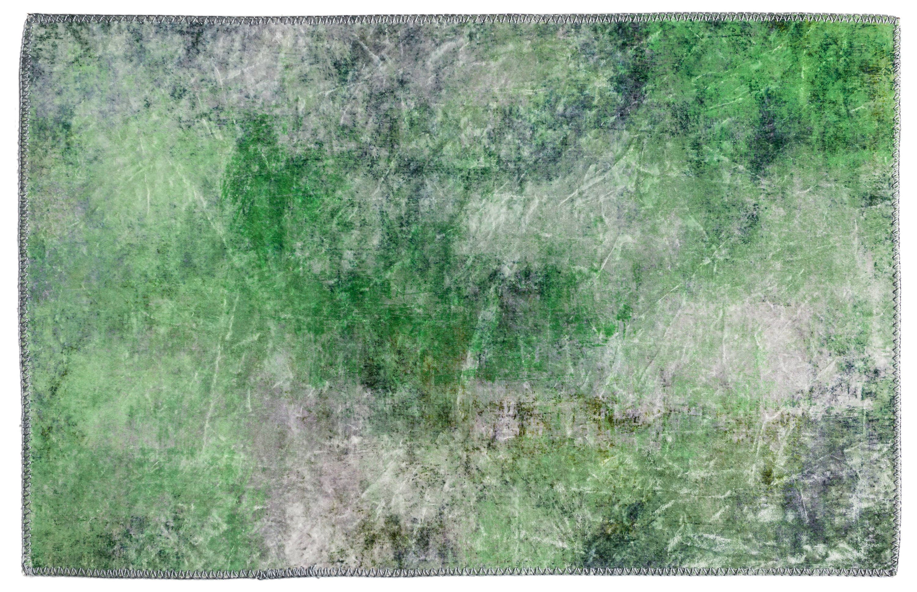 Addison Rugs AOD32CO20X30 Odyssey 2 X 3 Green Indoor Abstract Global Throw Rug