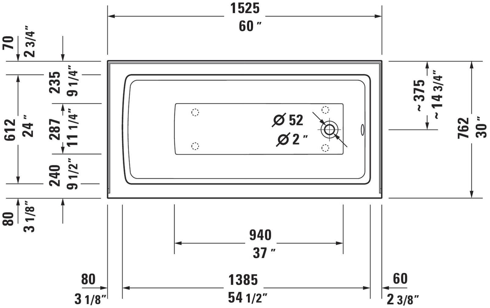 Duravit 700355000000090 bathtubs - View #6