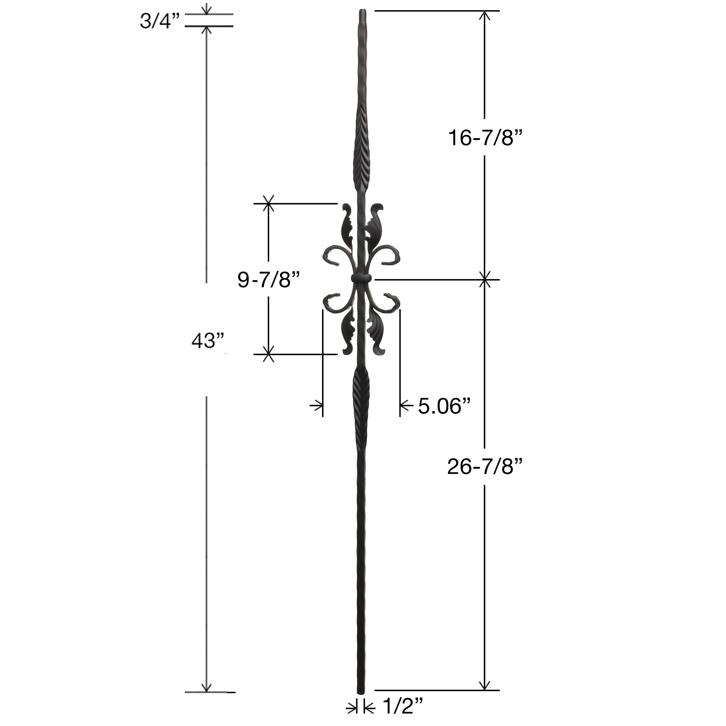 RELIABILT WGT24SB Interior-Stairpart-Balusters - View #5