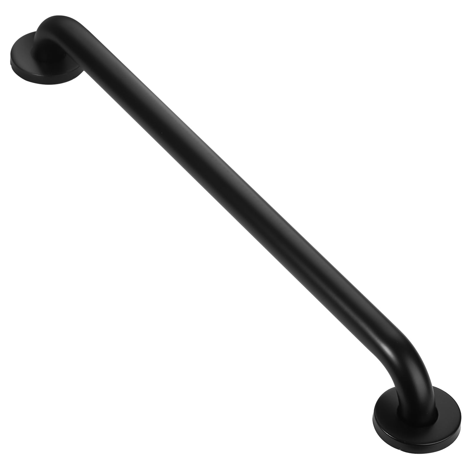 AOIZGMY  24 inch Handicap Grab Bar for Shower Black Stainless Steel Shower Handle for Elderly ADA Compliant Anti Slip Bathroom Safety Bar 1 Piece