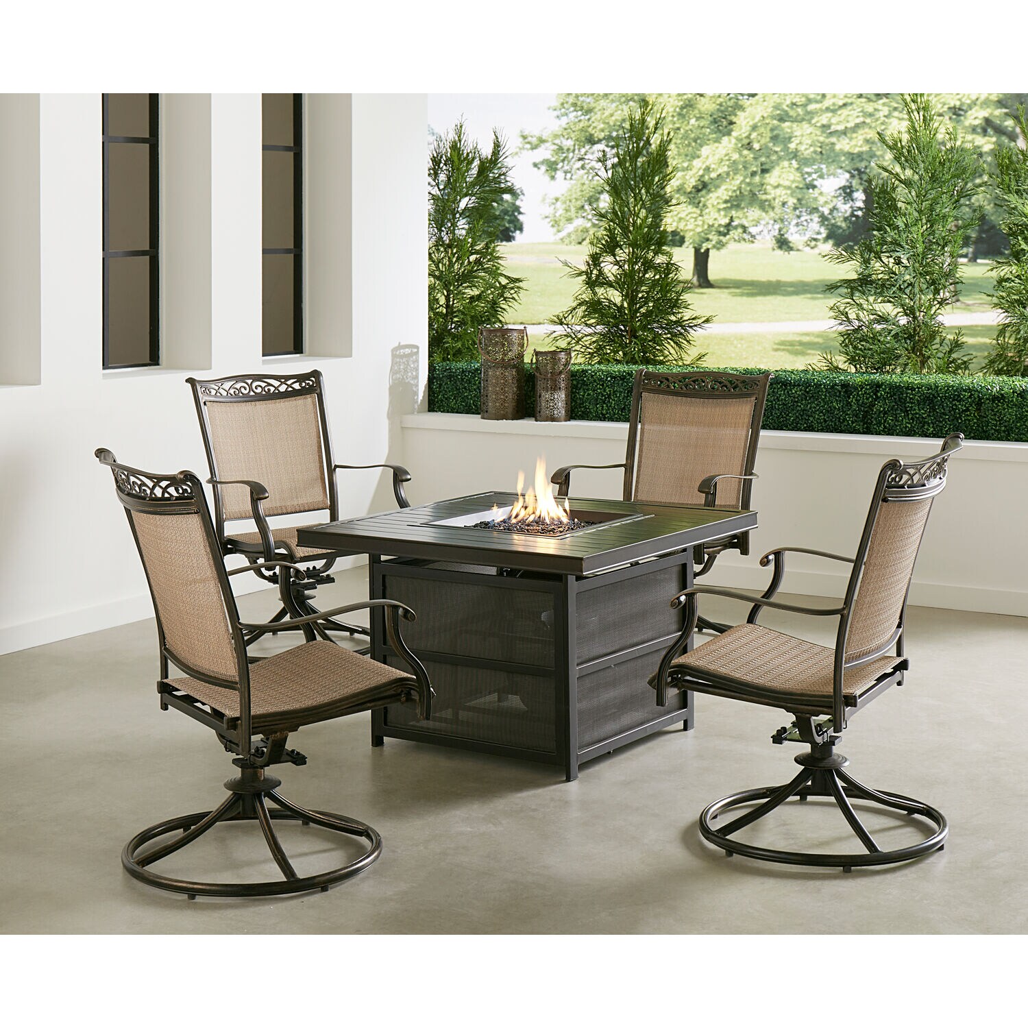 Hanover FNT5PCSLSW4FP Patio-Dining-Sets - View #6