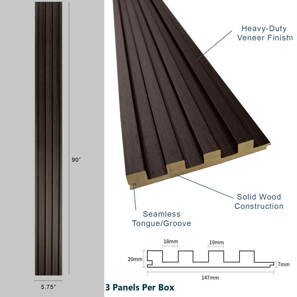 HIGHLANDERHOME WWC0016-90IN Wall-Panels - View #2