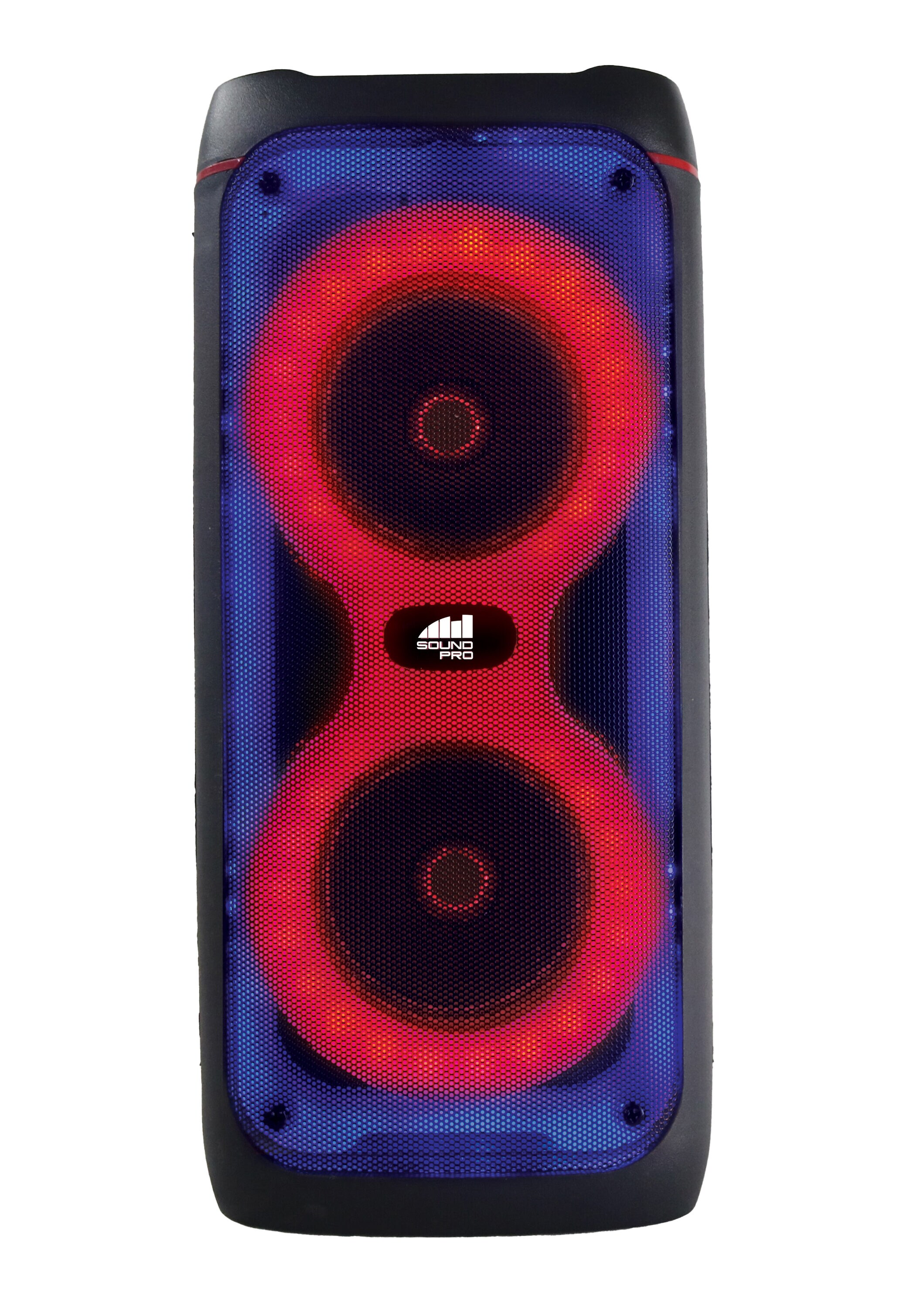 Naxa Portable Dual 4 inch Bluetooth Party Speakers with Multi