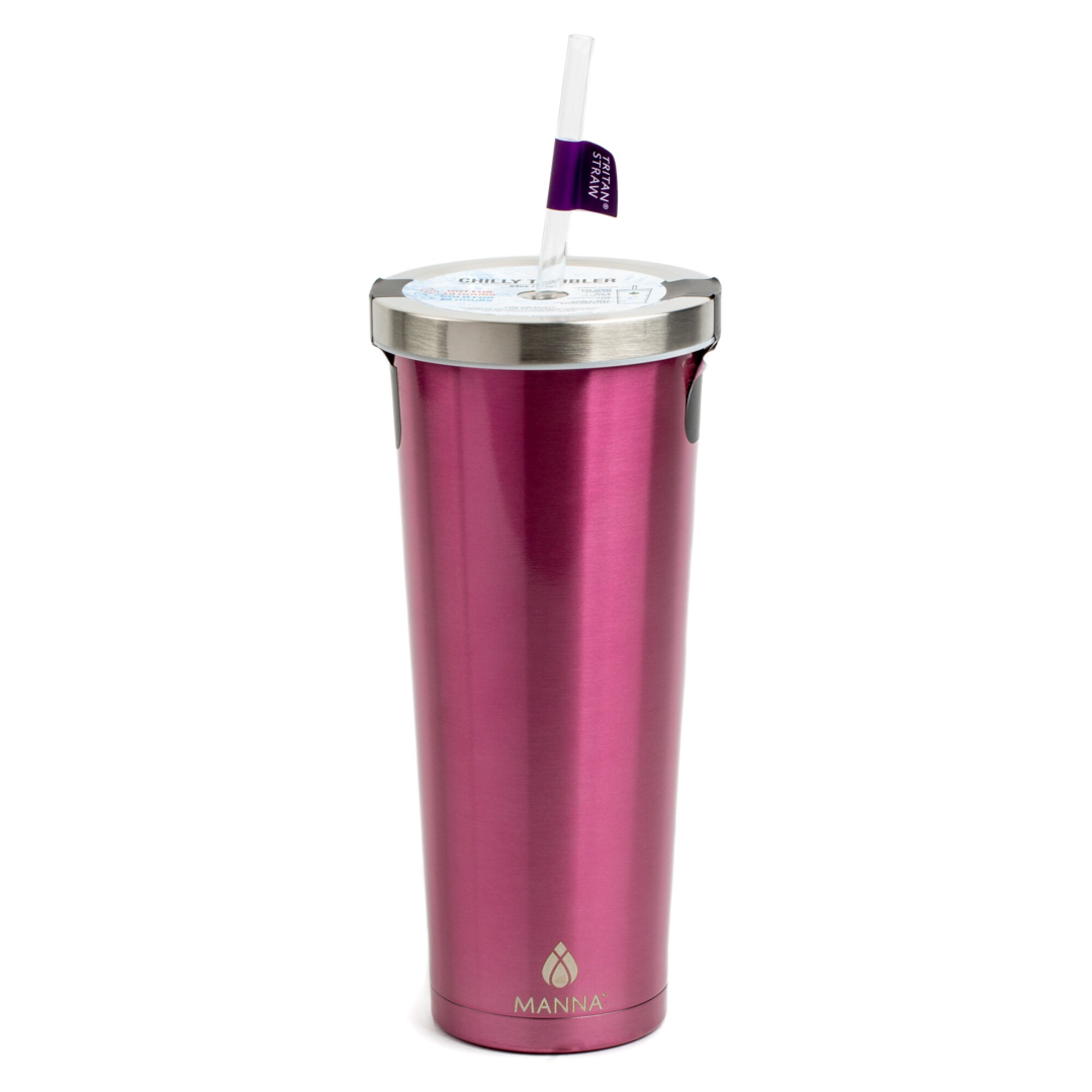 24 oz Glitter Chilly Tumbler