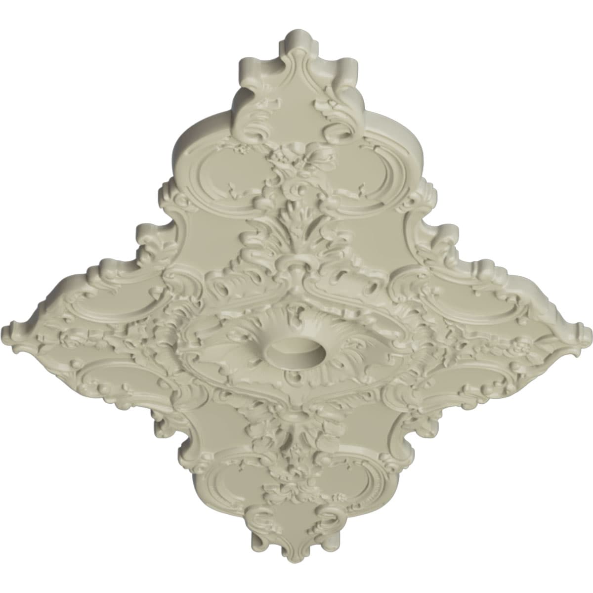 Ekena Millwork CM70X43MLCYF Ceiling-Medallions - View #2