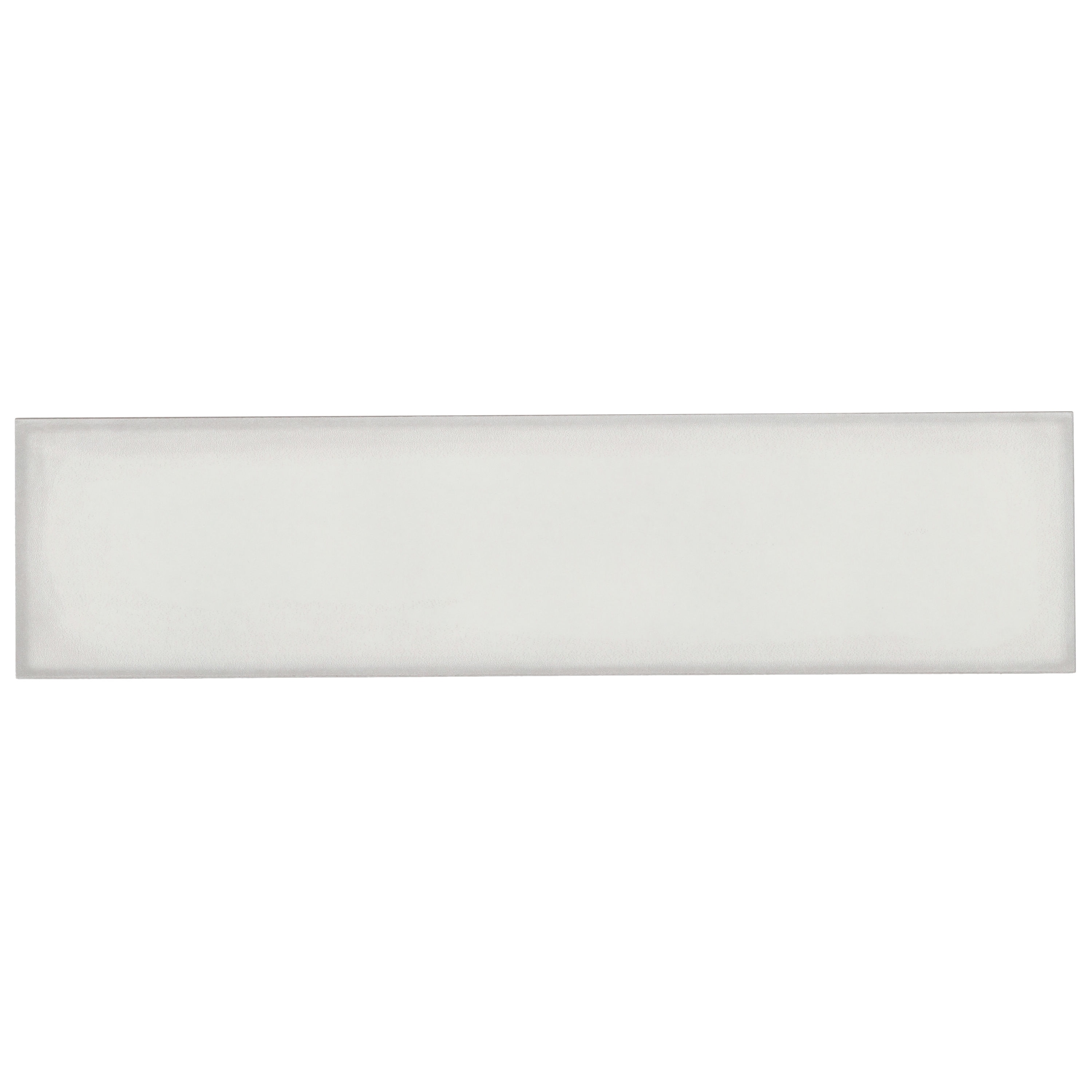 Artmore Tile EXT3RD107717 Sample - Stacy Garcia Artscape Bianco 4-in x 16-in Matte Porcelain Subway Wall Tile