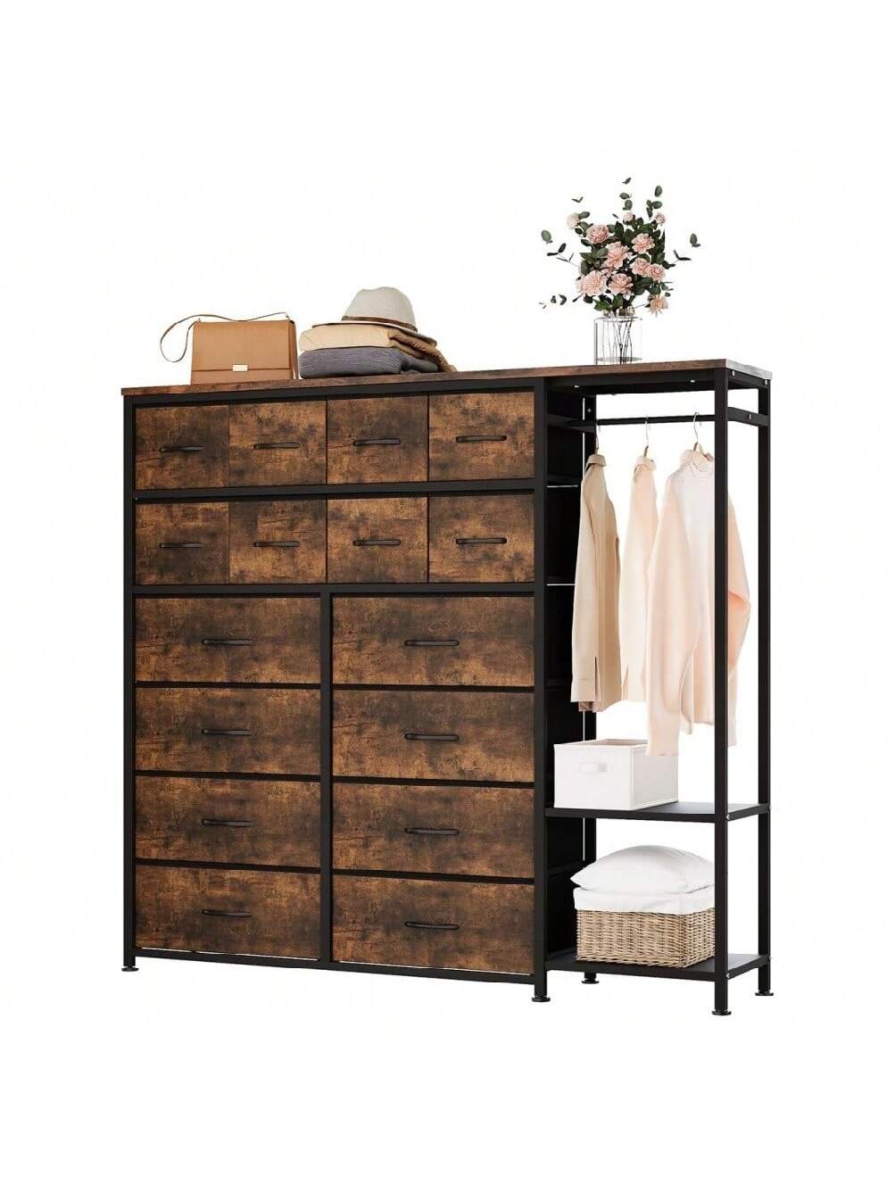 Qeetex BY-PHK-33N4HFHR Bathroom-Wall-Cabinets - View #3