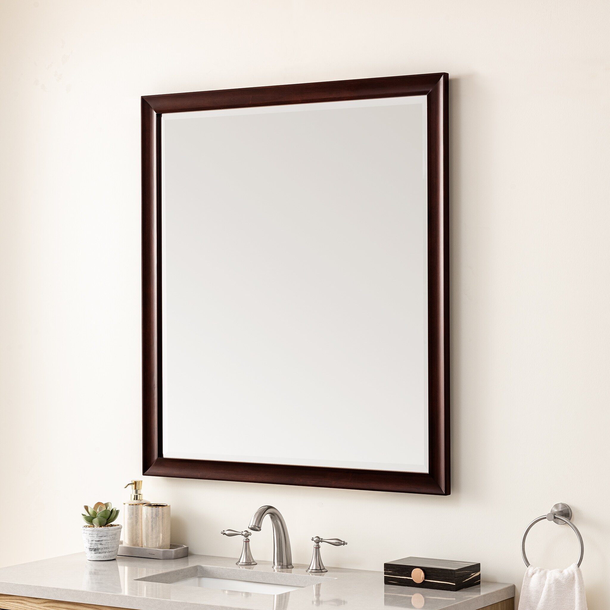 James Martin Vanities 735-M36-BNM Framed-Bath-Mirrors - View #3