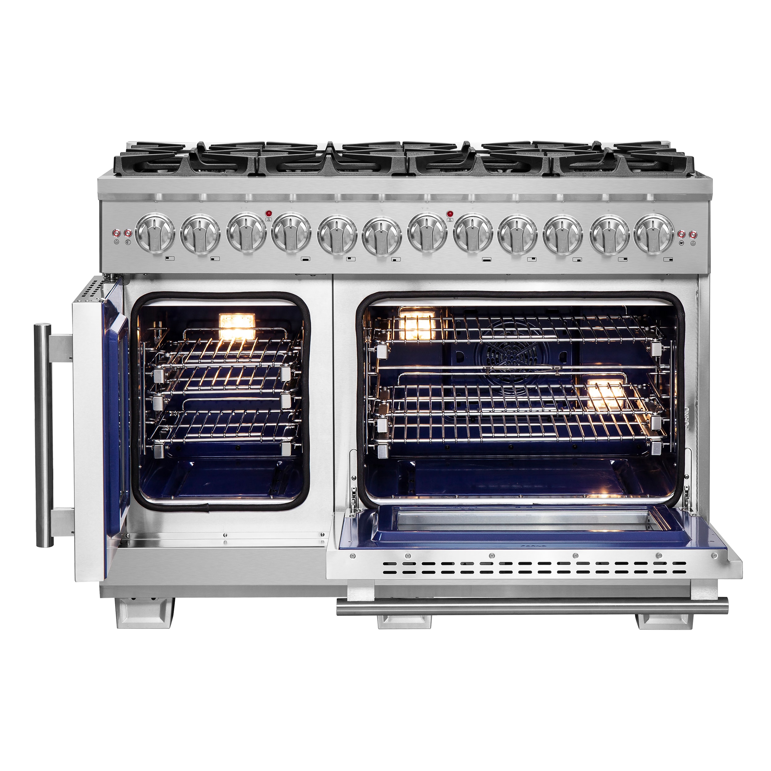 FORNO FFSGS6387-48 Double-Dual-Fuel-Ranges - View #4
