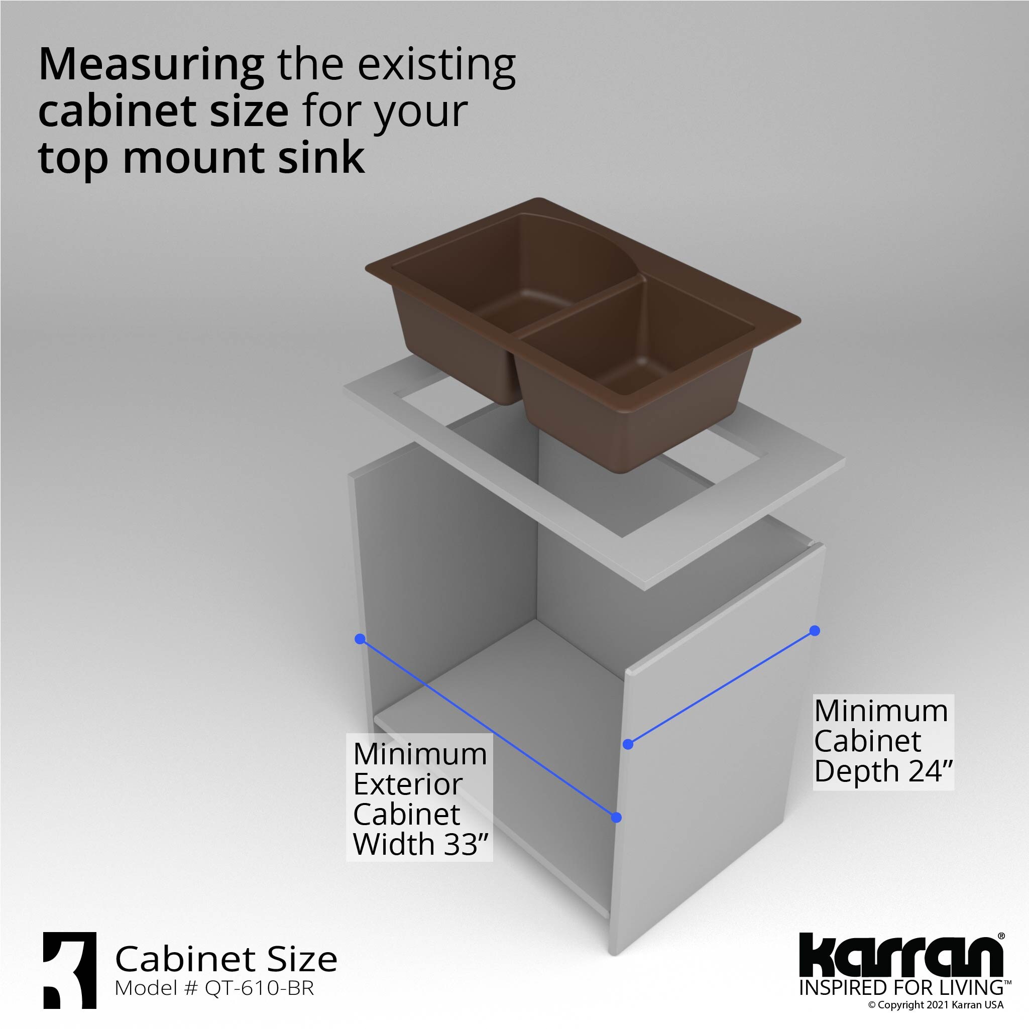 Karran QT-610-BR Kitchen-Sinks - View #10