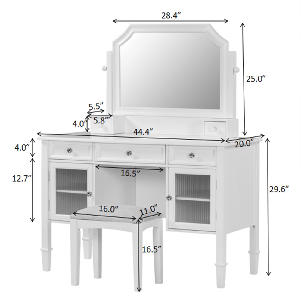 ModernLuxe L3P-N844P292486A Bedroom-Vanities - View #15
