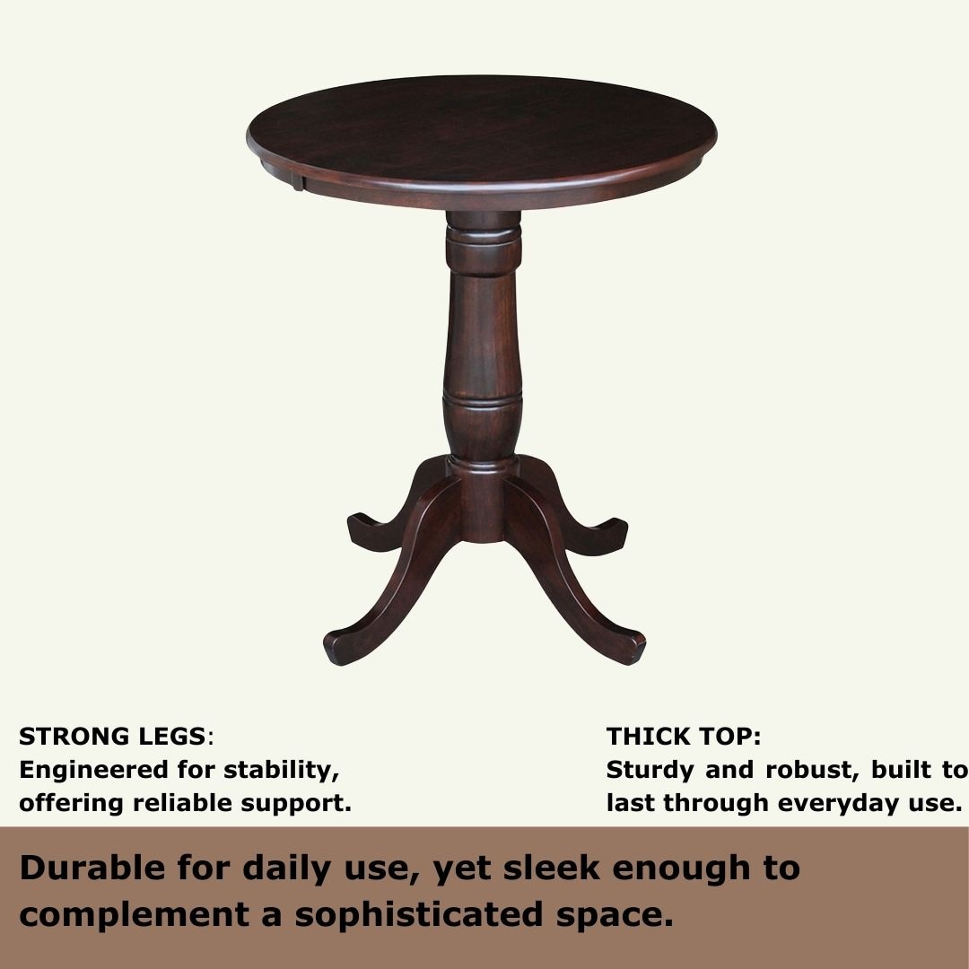 International Concepts K15-30RT-6B Dining-Tables - View #6