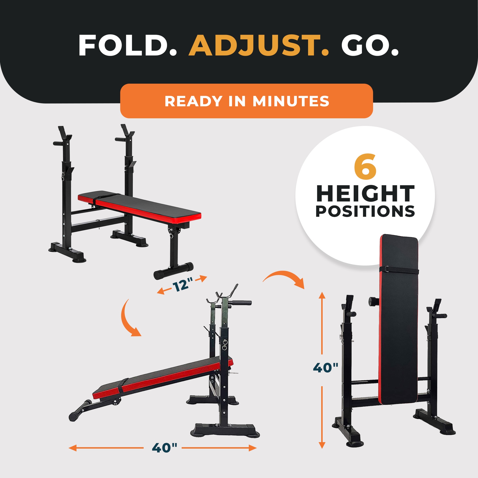 Balancefrom BF-RS40 Weight-Benches - View #3