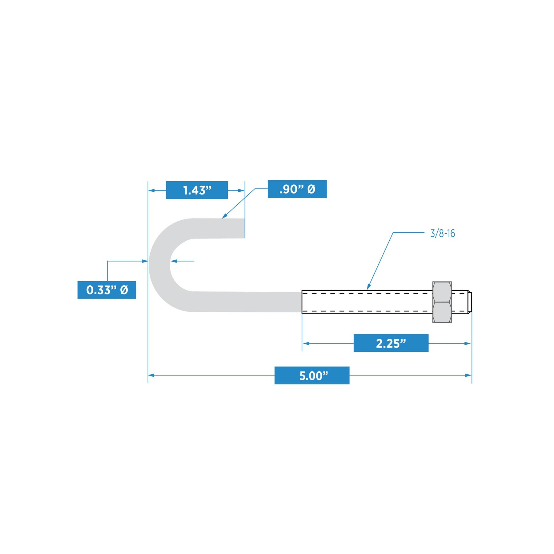 National Hardware N232-959 U-Bolts - View #7