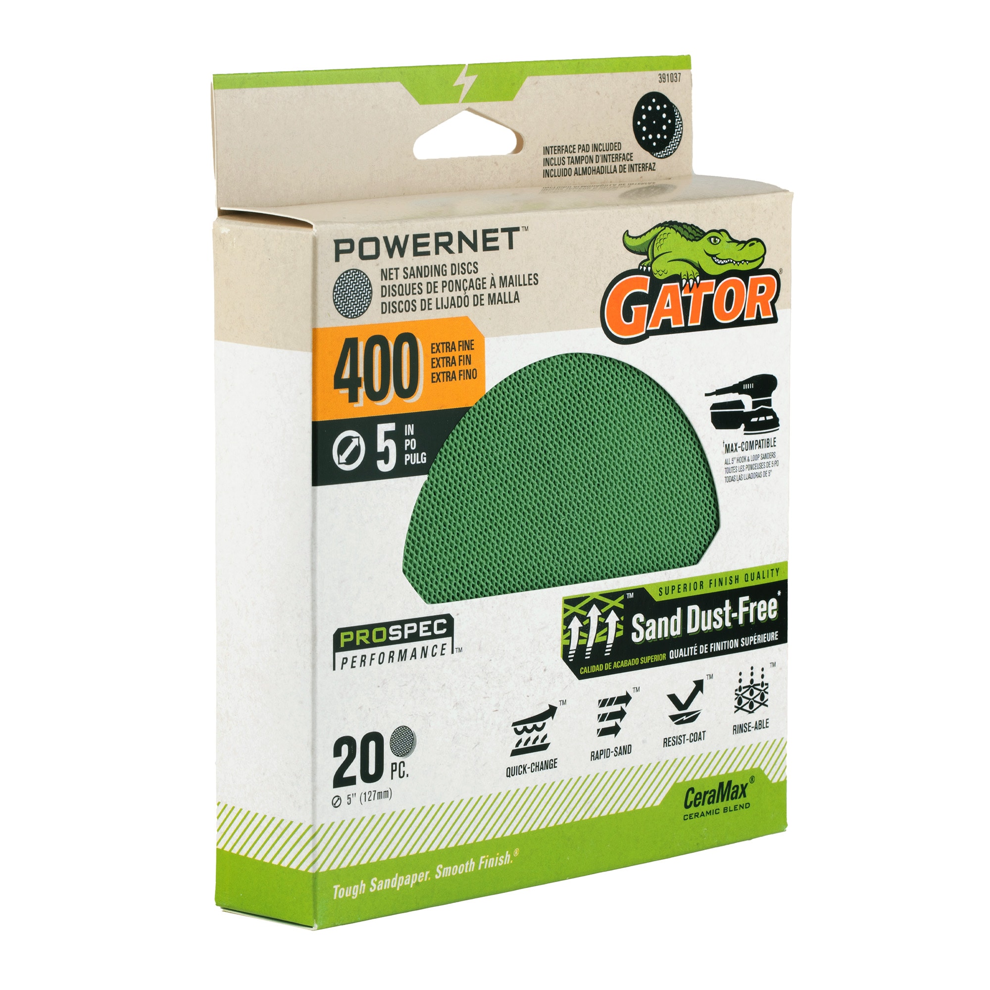 Gator 391037 Pt-Sandpaper - View #6