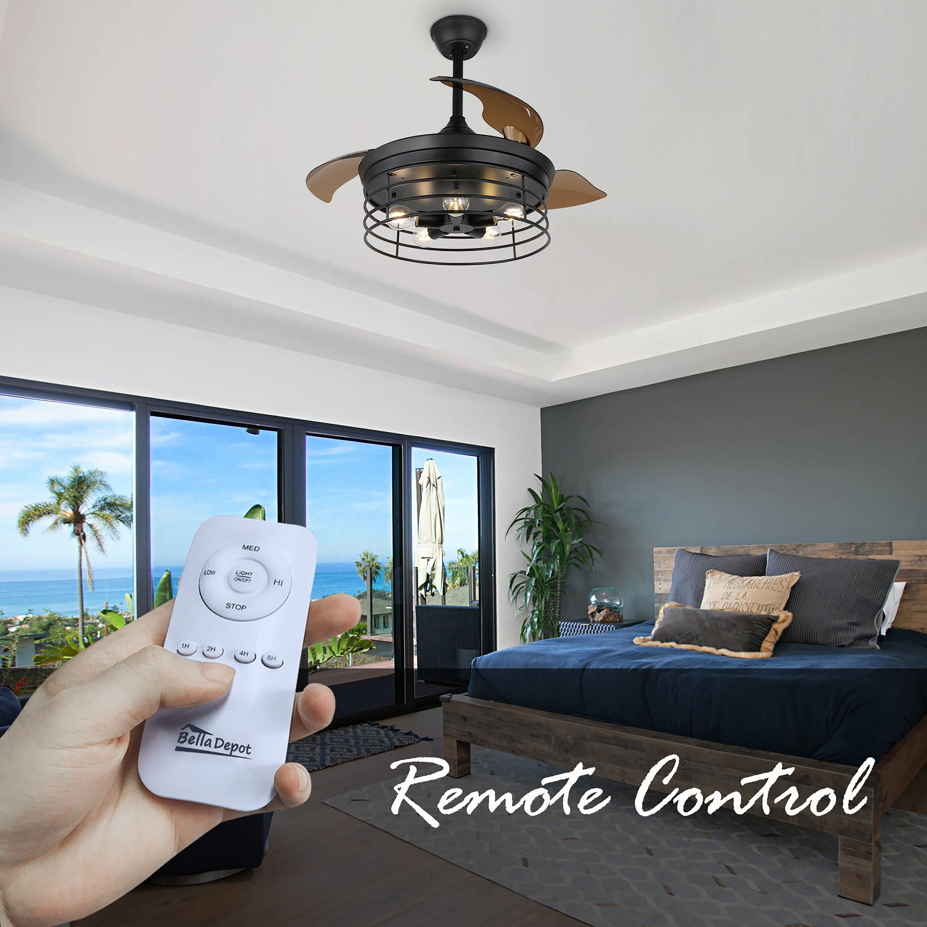 Cusp Barn BD4254-B Ceiling-Fans - View #4