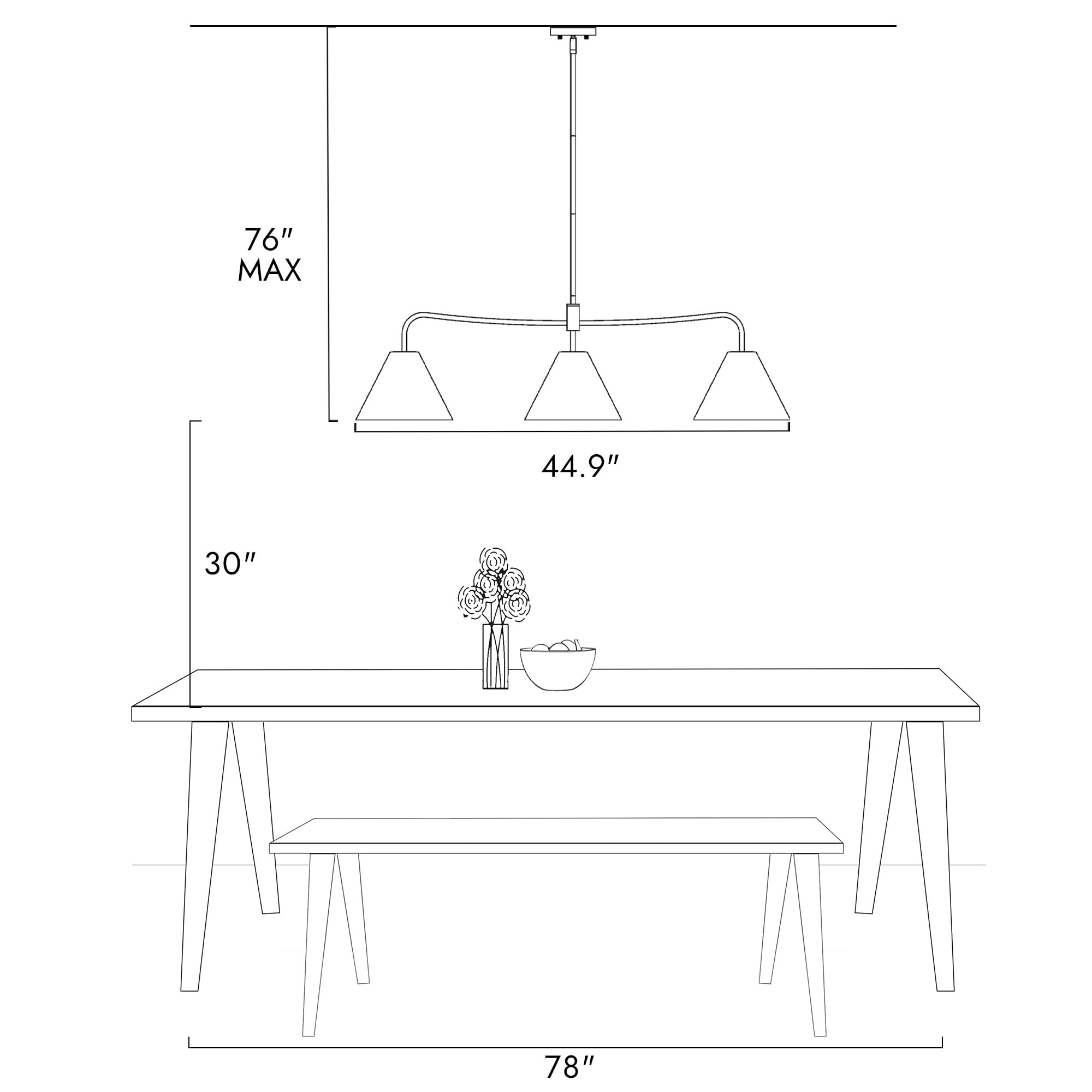 ZEVNI L3NUY3IJW7901SW9 Pendant-Lights - View #8