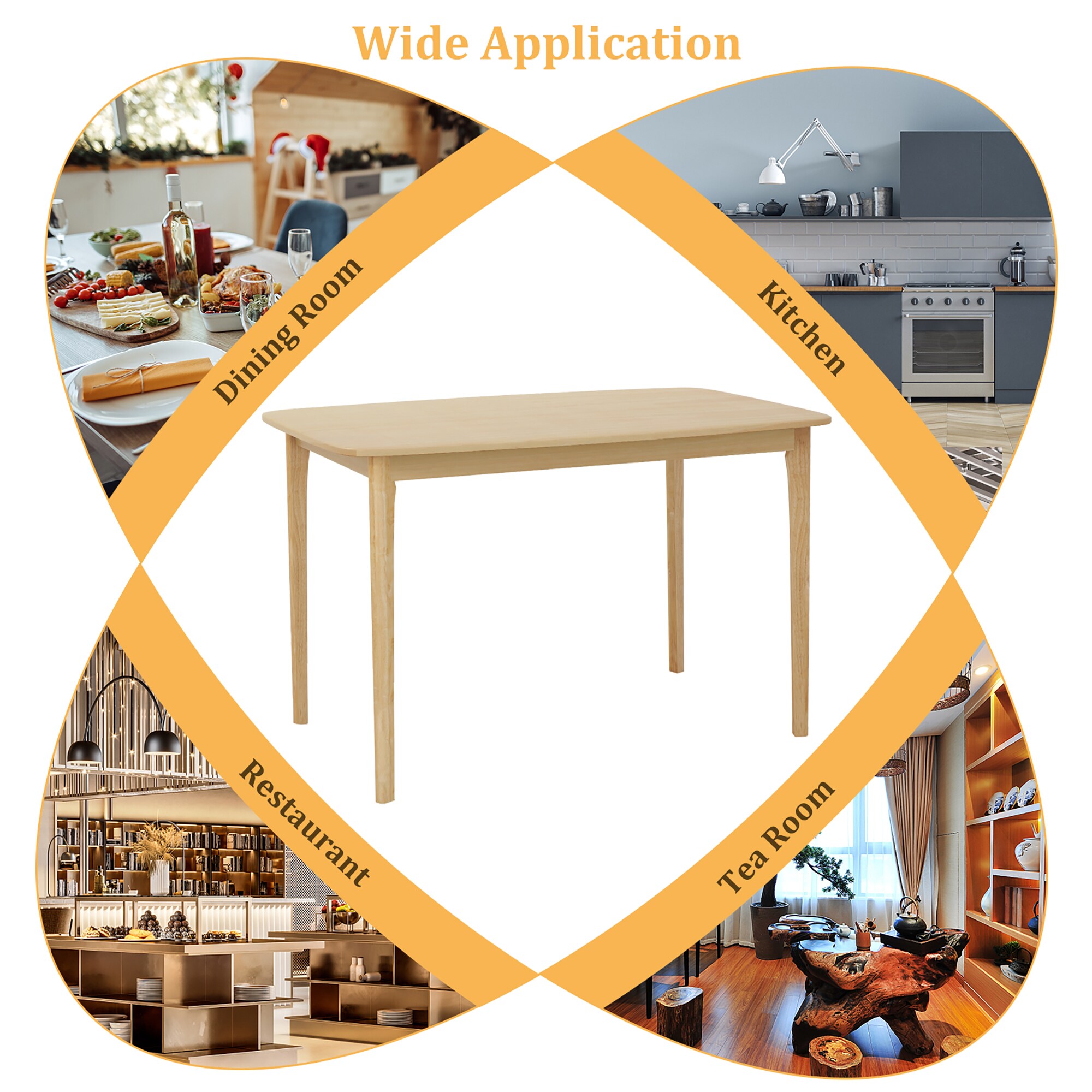 Goplus LWS00434 Dining-Tables - View #9