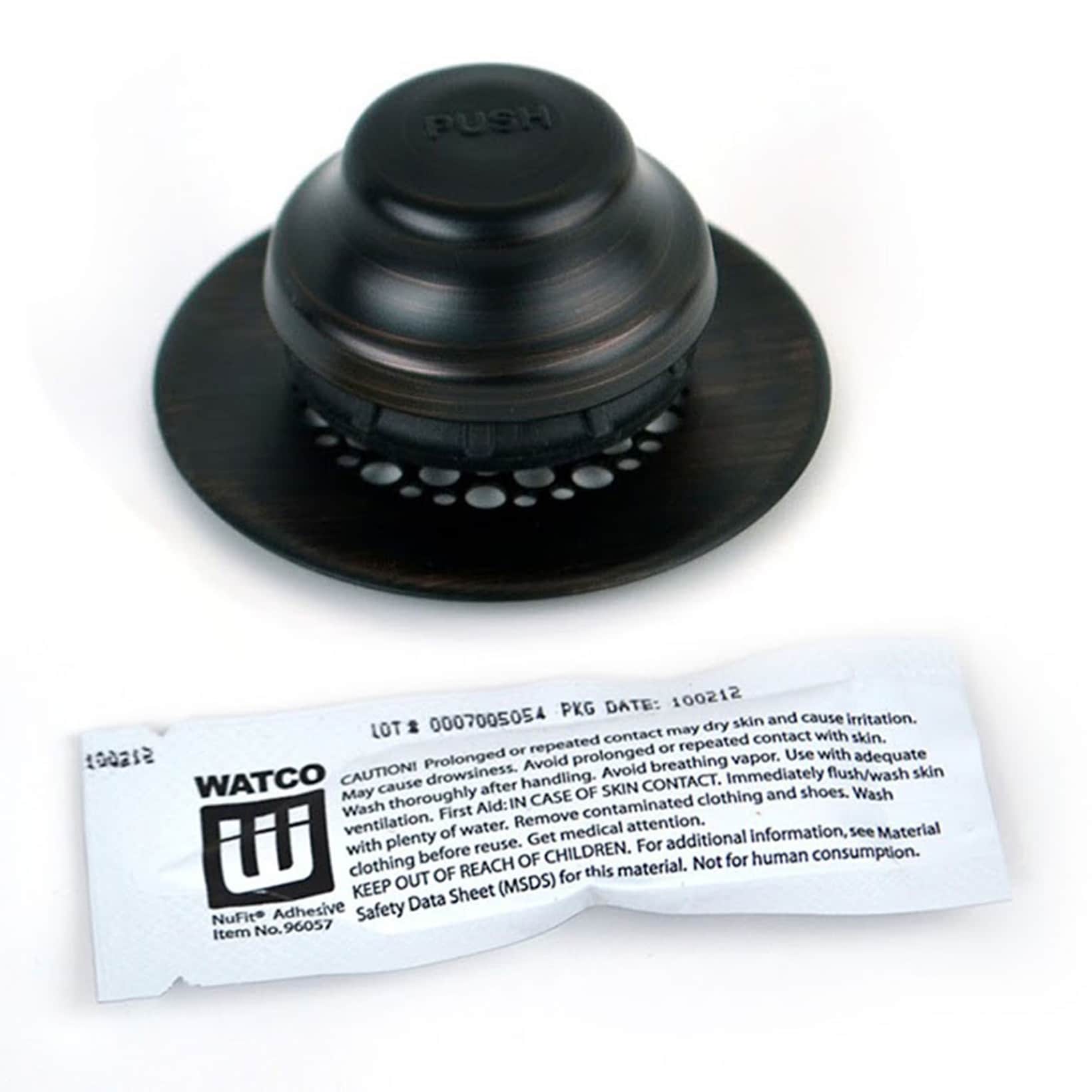 WATCO 48750-FA-BZ-G 2.875-in Oil-rubbed bronze Drain cover Closure assembly