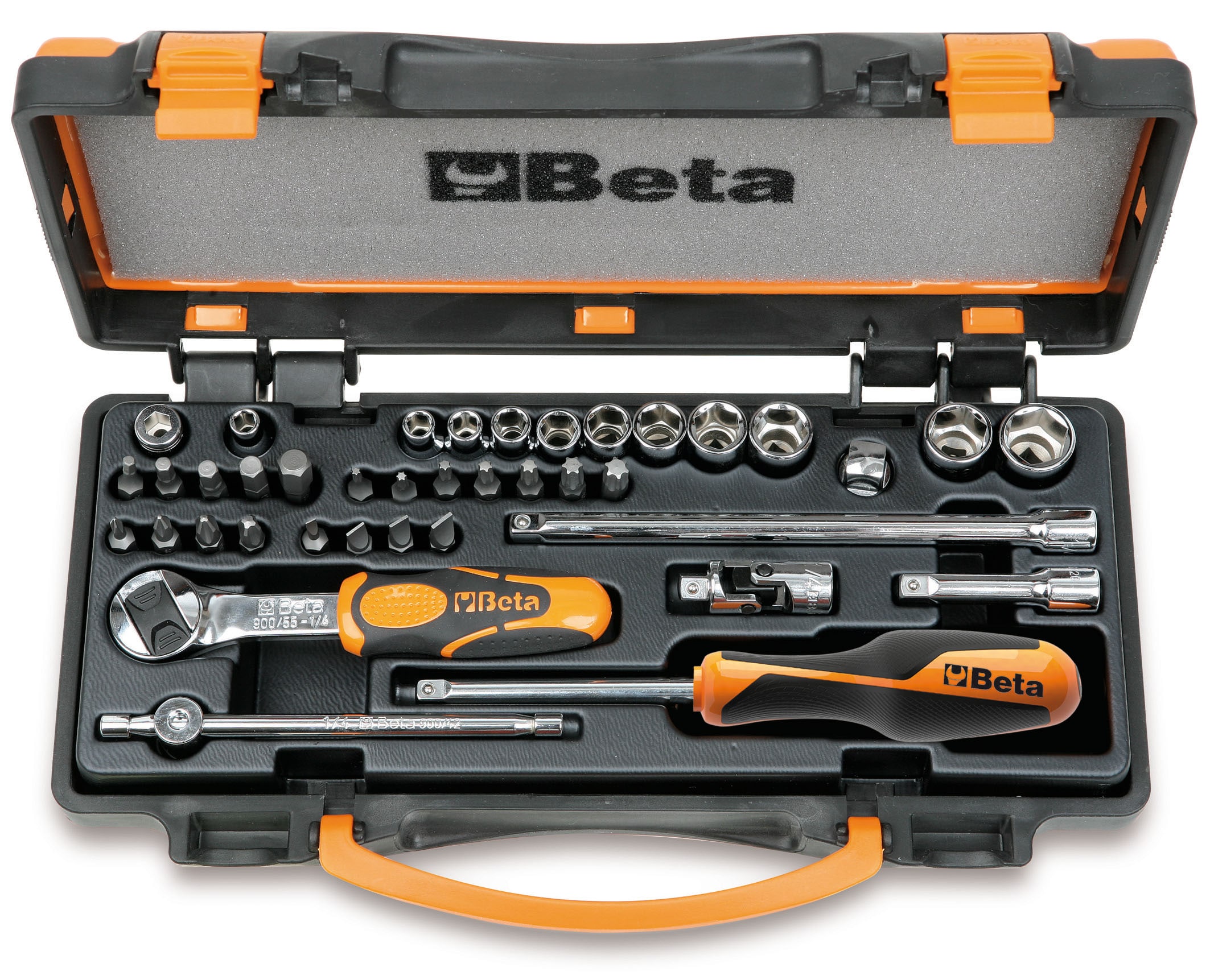 Beta 1/4-in Drive Metric Intermediate Socket Set (39-Pieces) 9000971 Sansujyuku sansujyuku.com