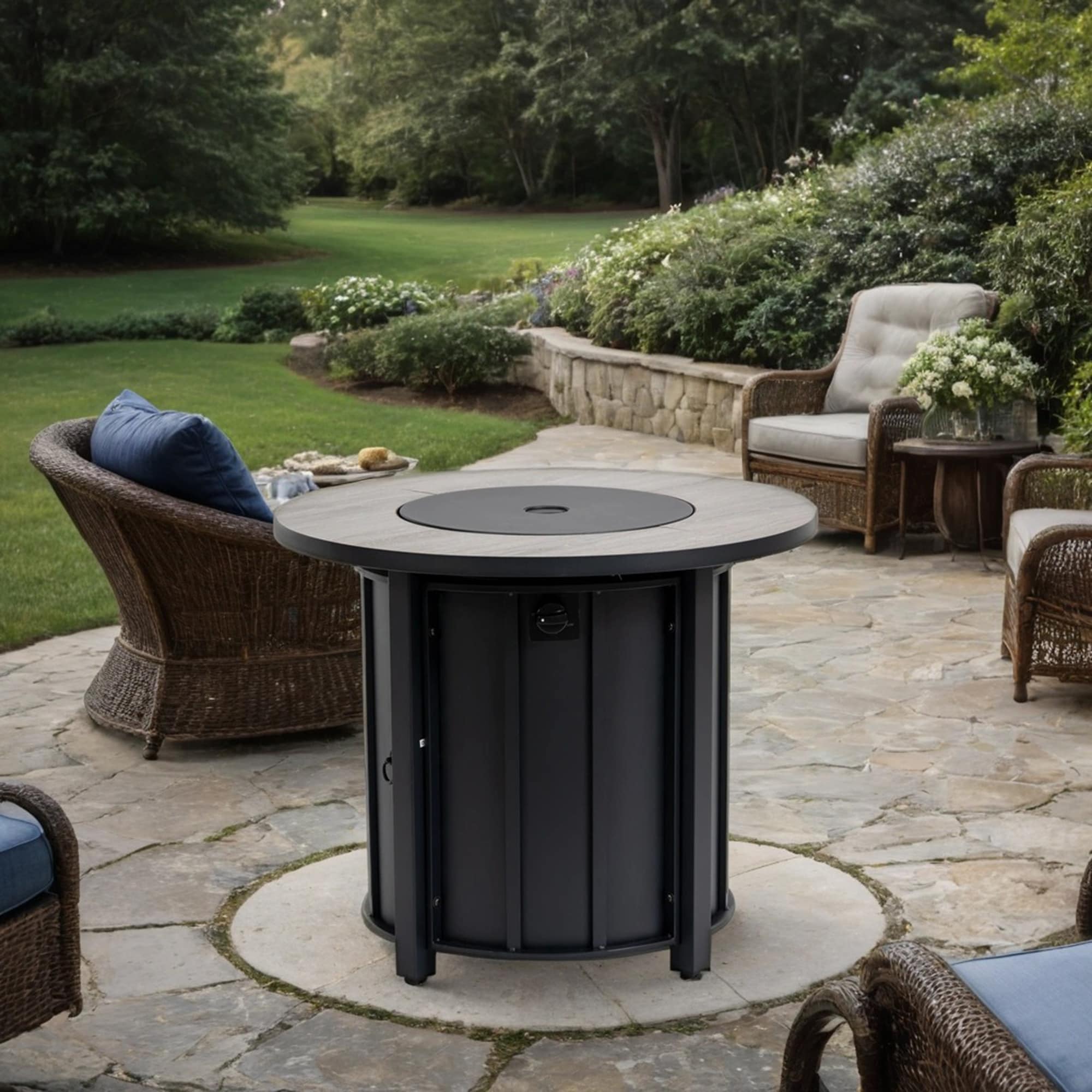 SINOFURN SYA020031BG Outdoor-Gas-Firepits - View #3