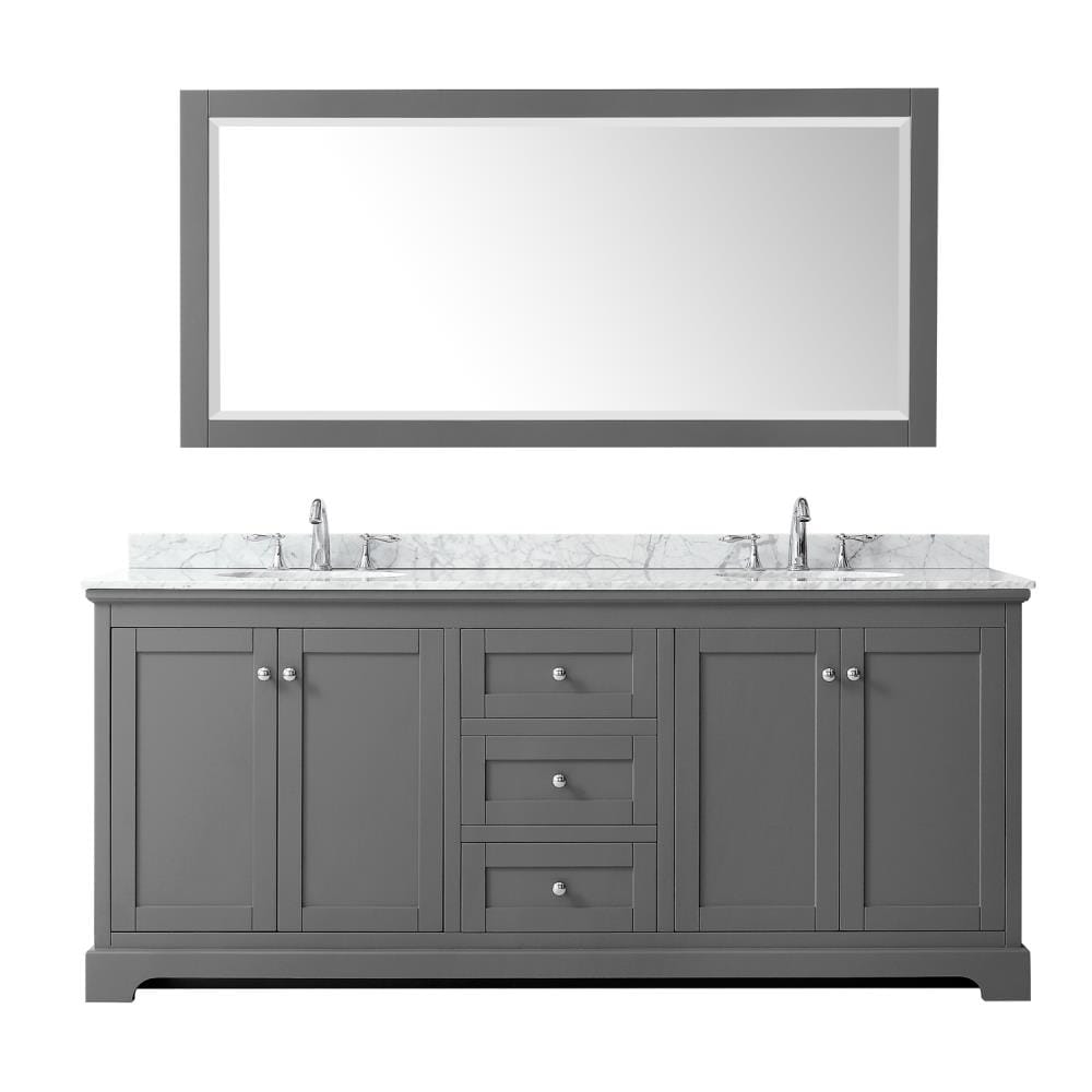 Wyndham Collection WCV232380DKGCMUNOM70 Bath-Vanity-Combo - View #3