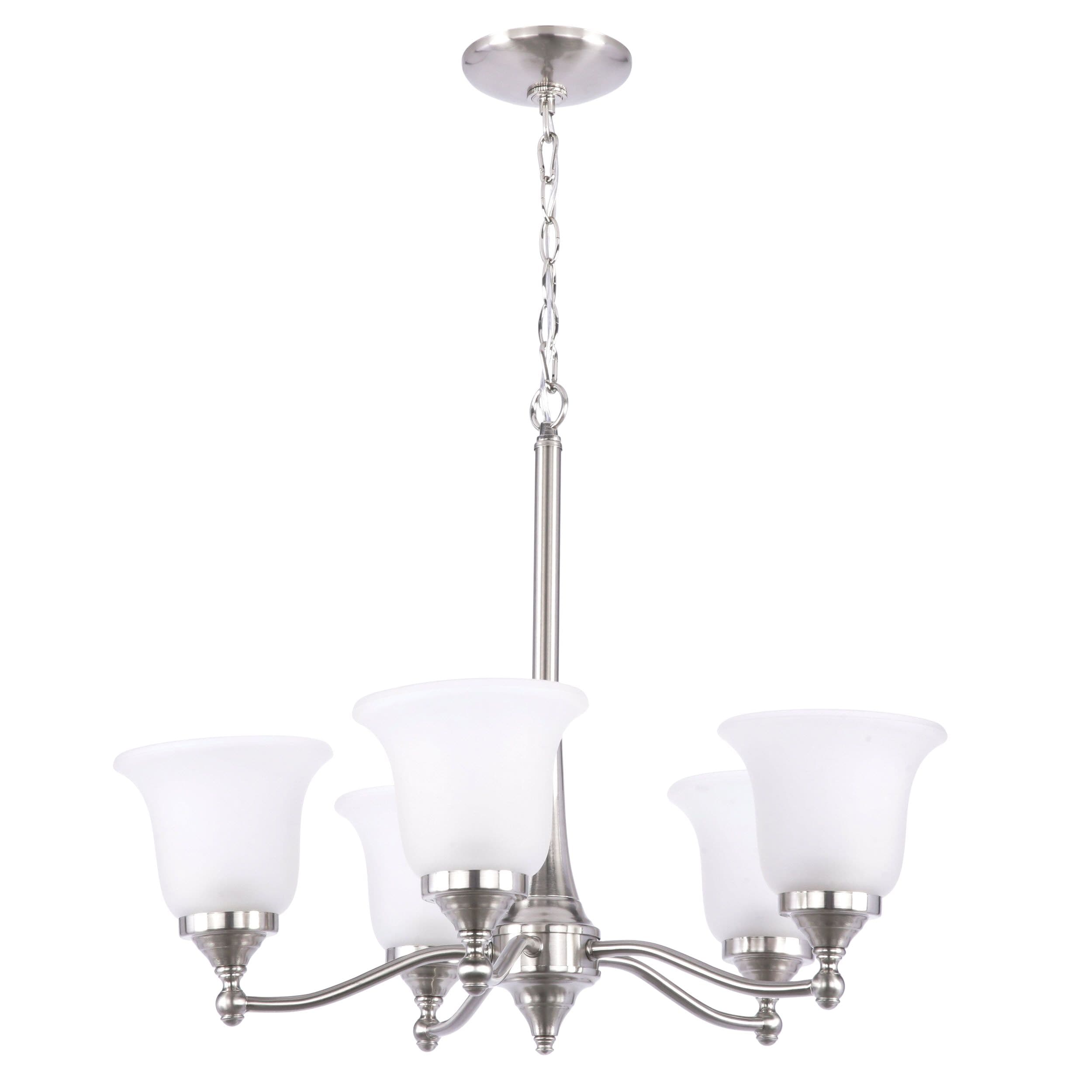 portfolio roseall 5 light chandelier