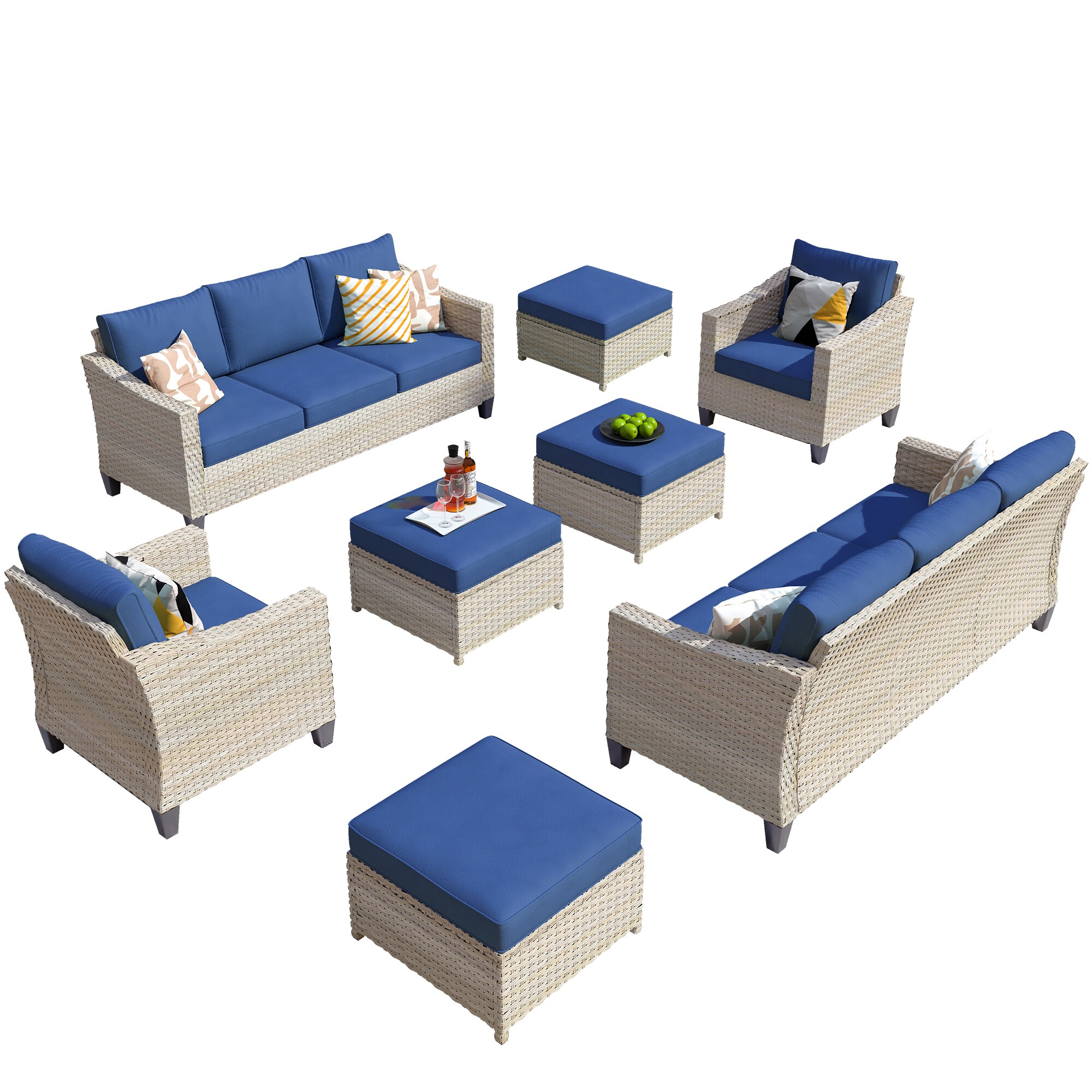 weaxty HMBDAR708 Patio-Conversation-Sets - View #8