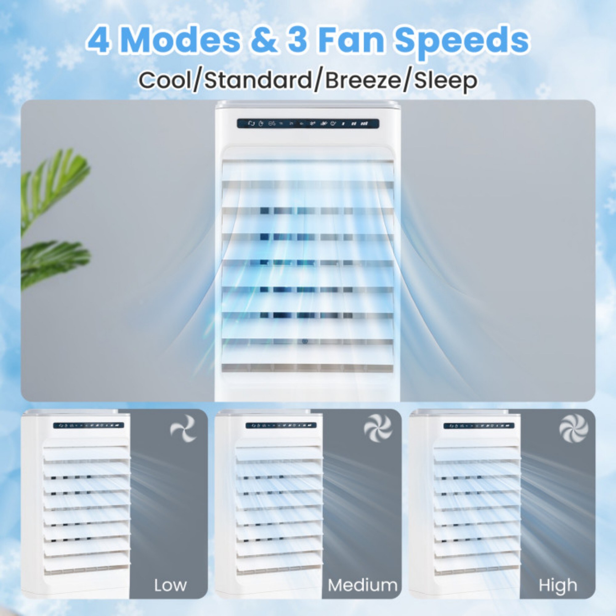 LUCKY ONE LO-ES10011USWH Portable-Air-Conditioners - View #3