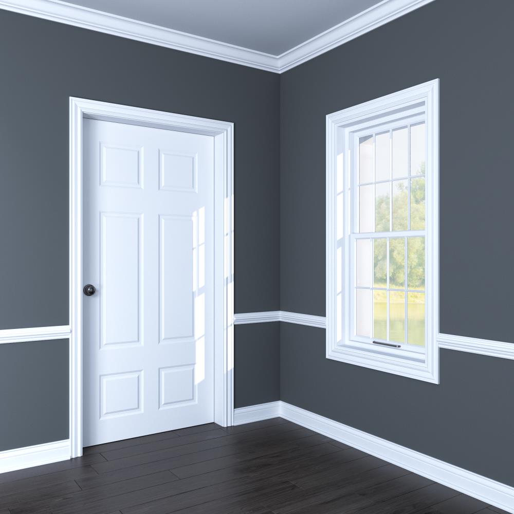 allen + roth 1068FBDWH Quarter-Round-Moulding - View #5