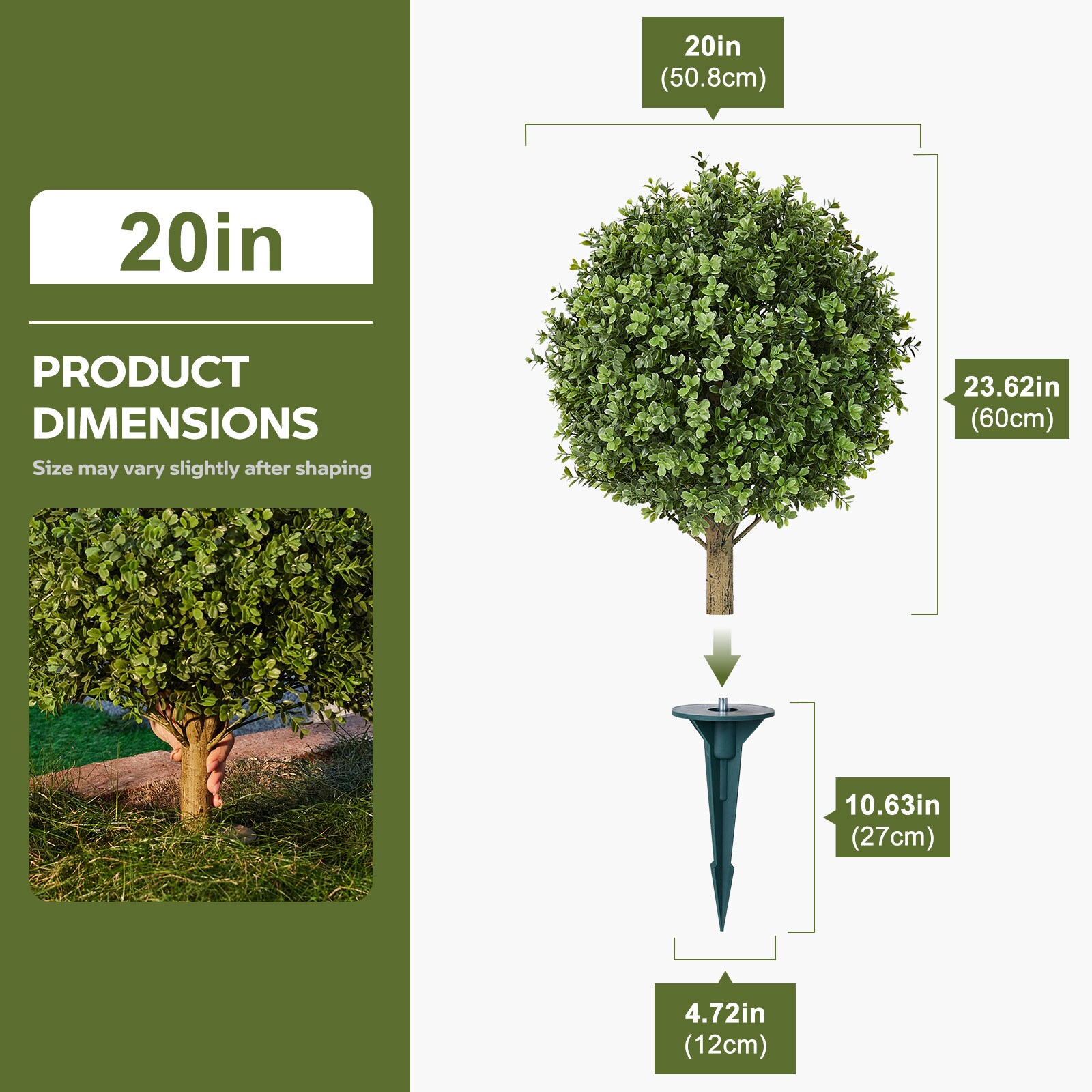 VeriNatural GHYDC20IN-2 Artificial-Plants-Trees - View #6
