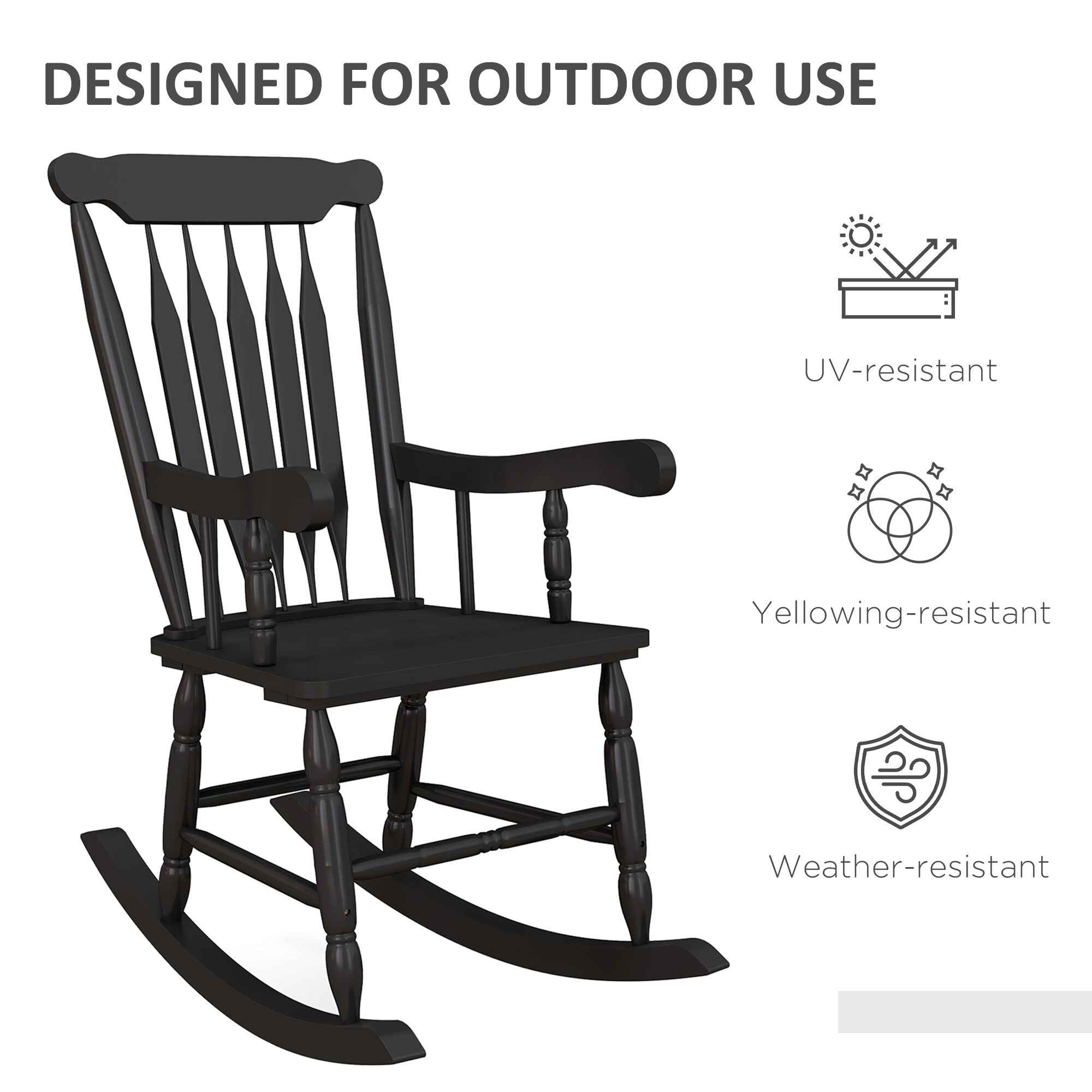 Outsunny 84G-342V00BK Patio-Chairs - View #6