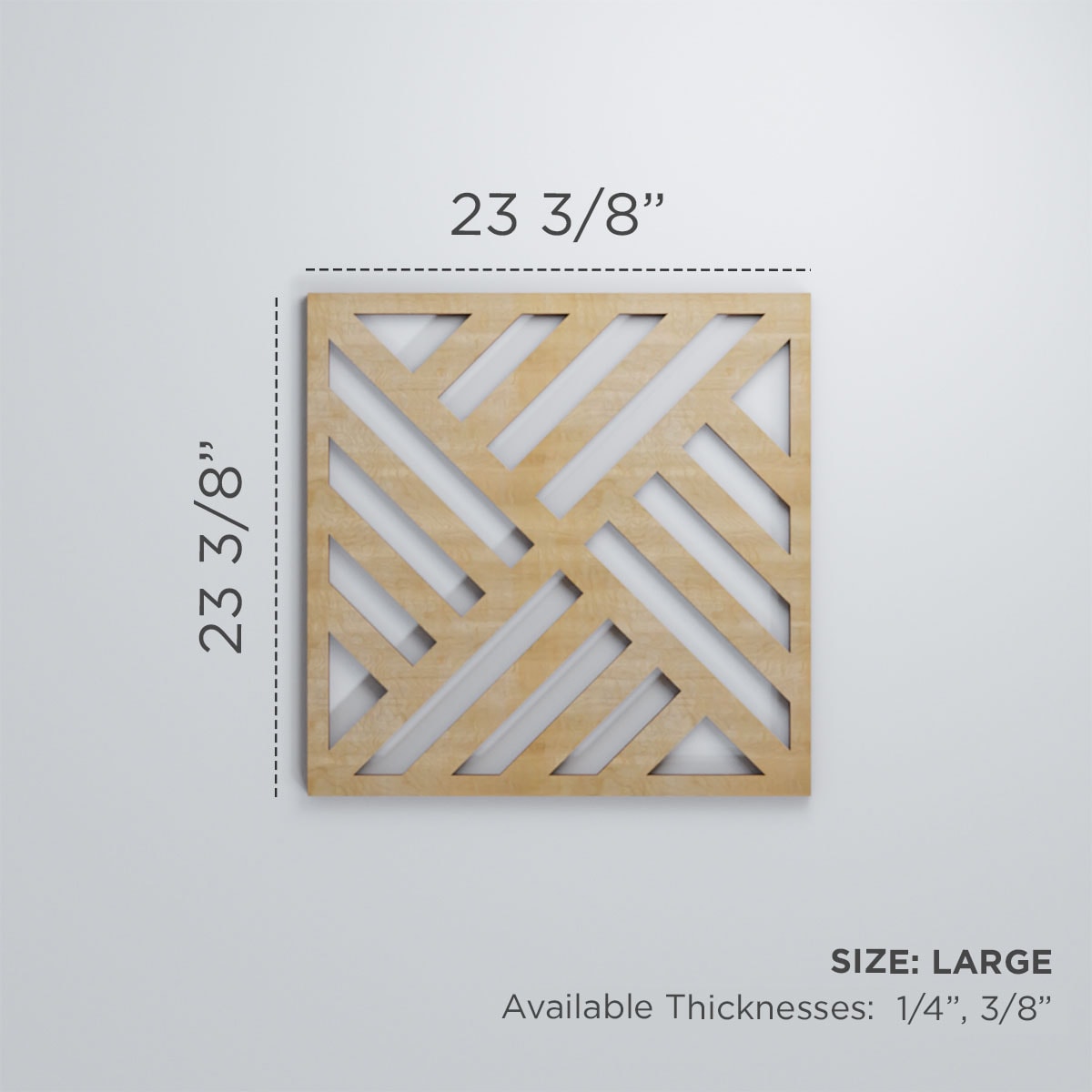 Ekena Millwork WALW24X24X0375ALLMF Wall-Panels - View #2